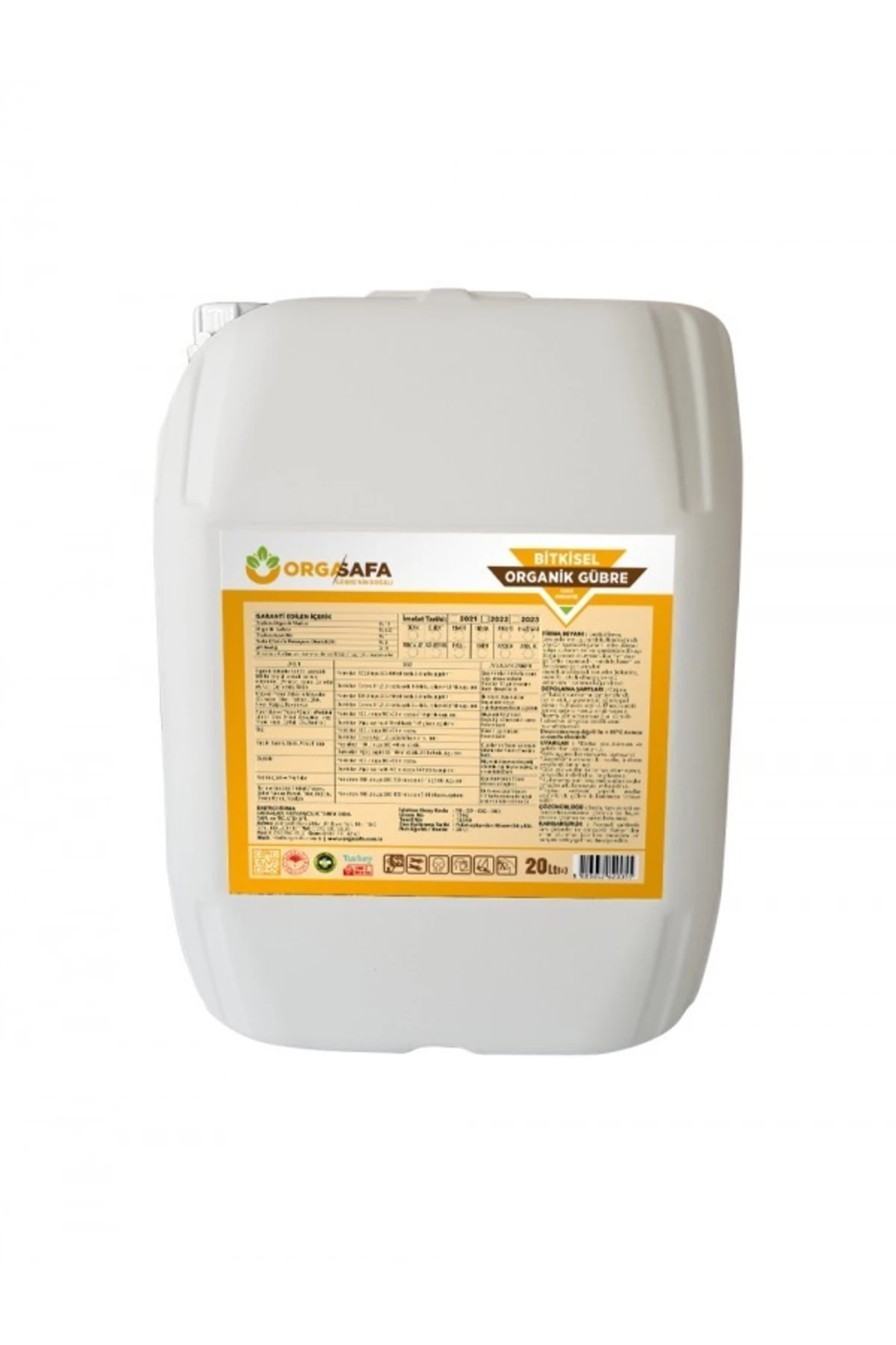 Organik Konsantre Bitkisel Menşeli Sıvı Gübre 20 Lt, Bitkileriniz Için Güçlü, Besleyici Ve Etkili...