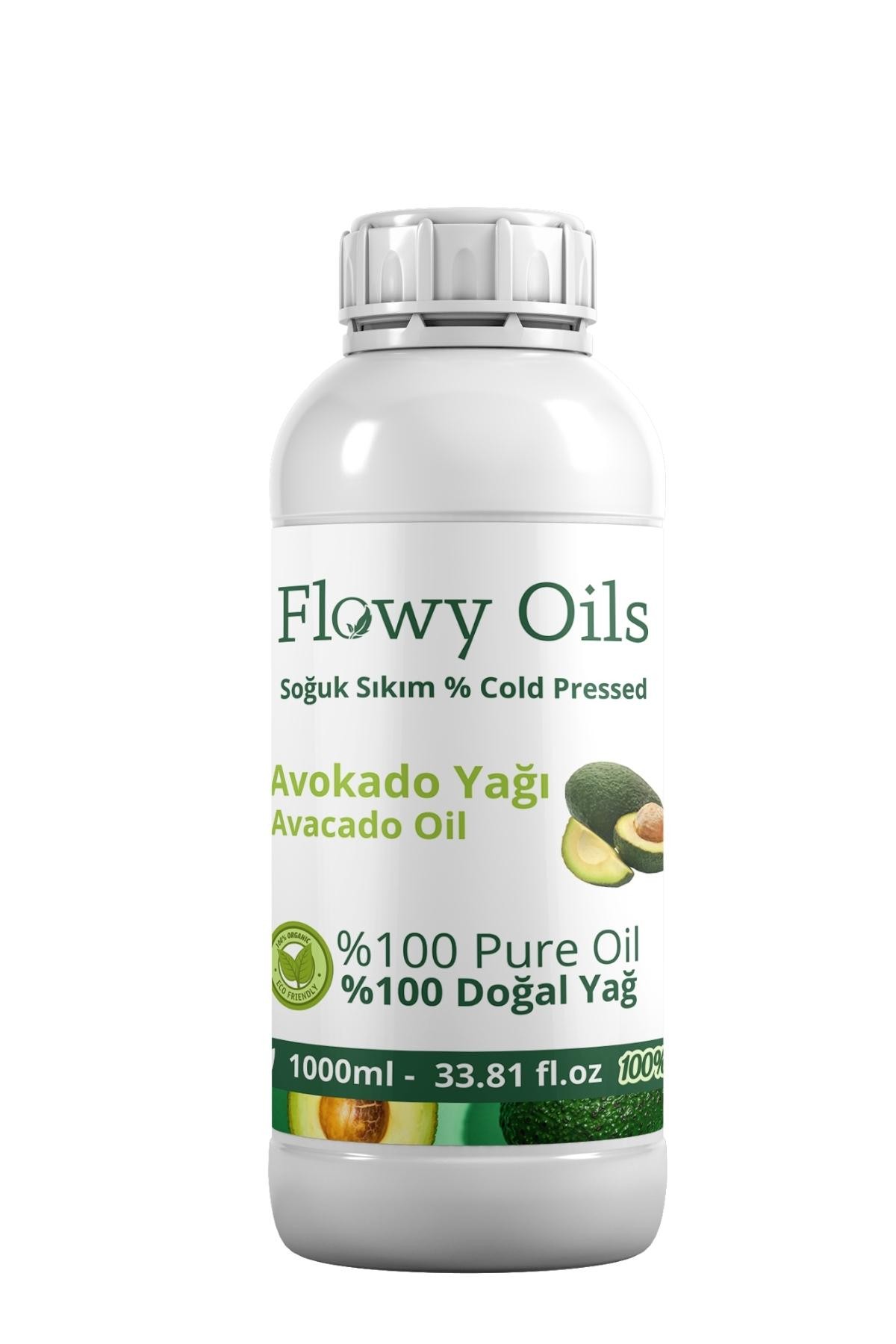 Avokado Yağı %100 Doğal Bitkisel Sabit Yağ Avacado Oil  1000ml 1 Litre