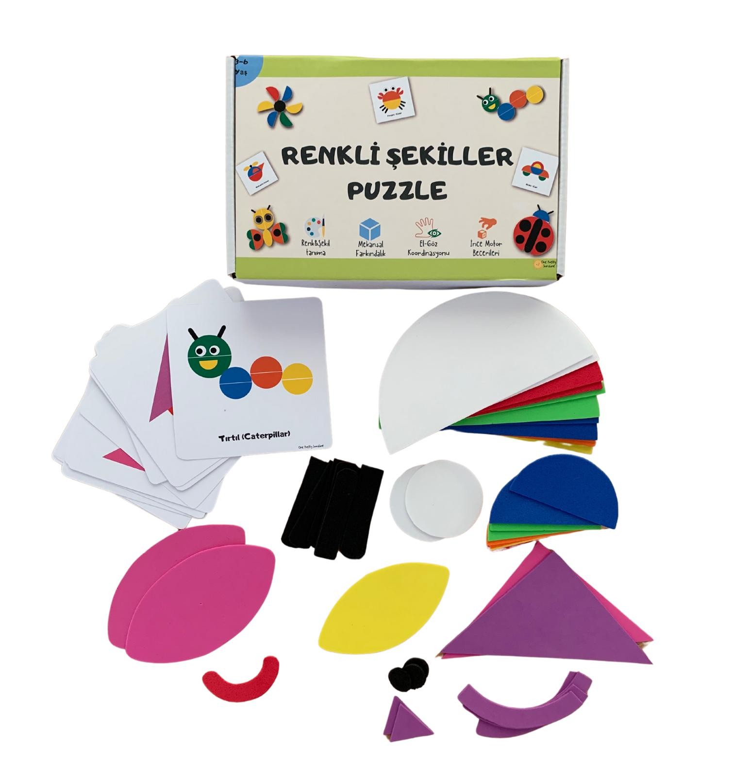 Renkli Şekiller Puzzle