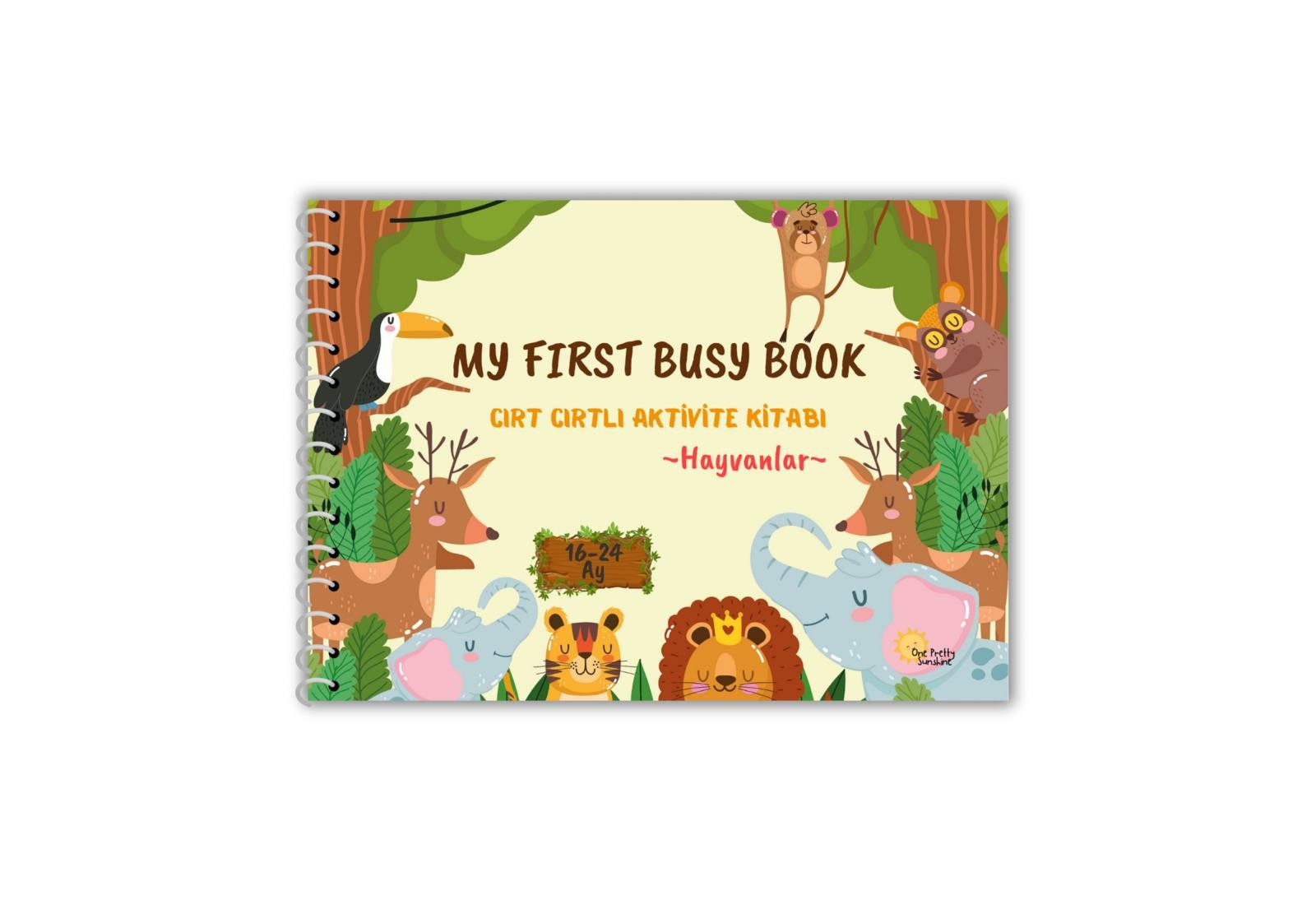 My First Busy Book Cırt Cırtlı Etkinlik Kitabım