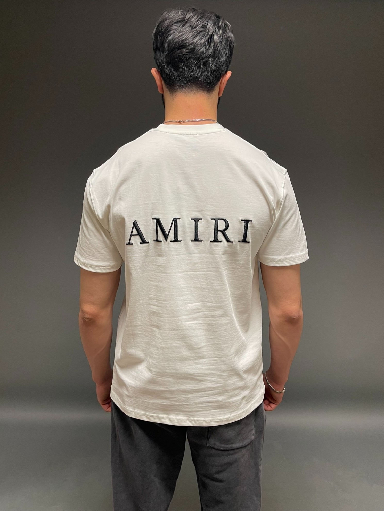 Amiri' Nakışlı Unisex T-Shirt