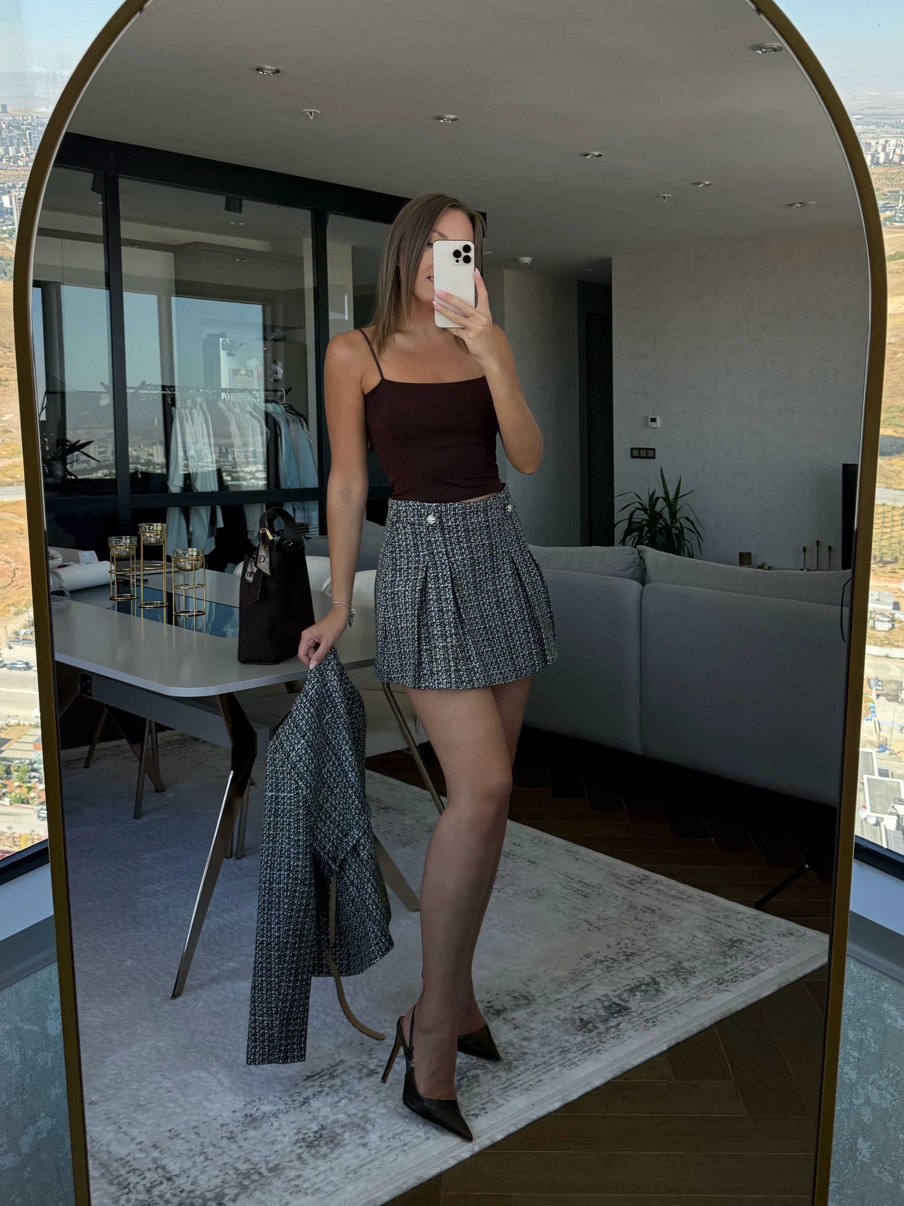 Eternel Koleksiyonu | Etek Kahve