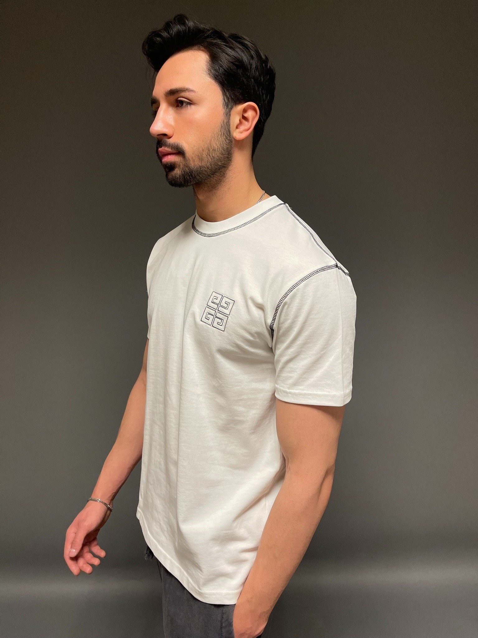 Givenchy' Nakış Logolu Unisex T-Shirt