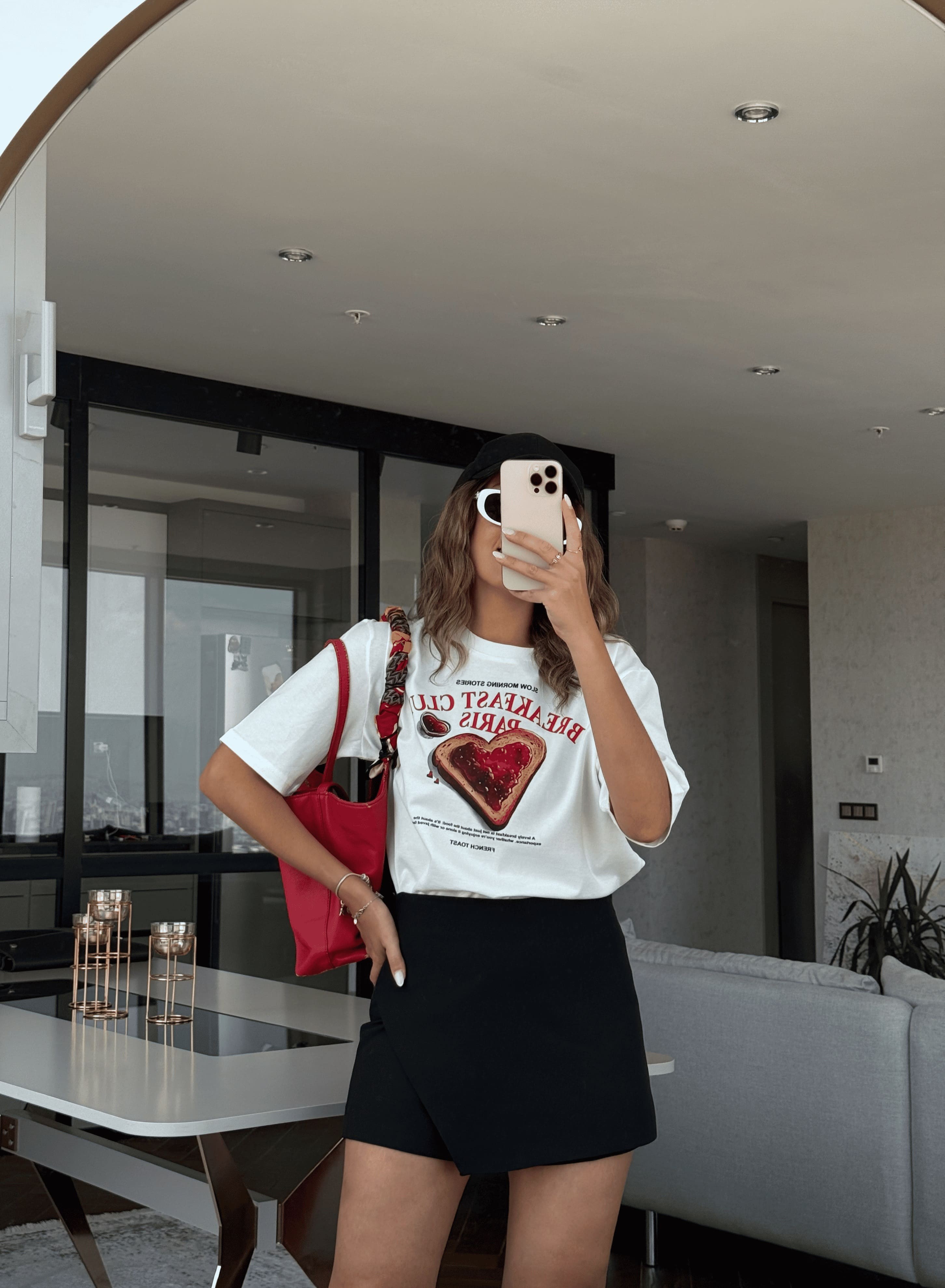 Doublu (Zara) Kumaş Şort Etek