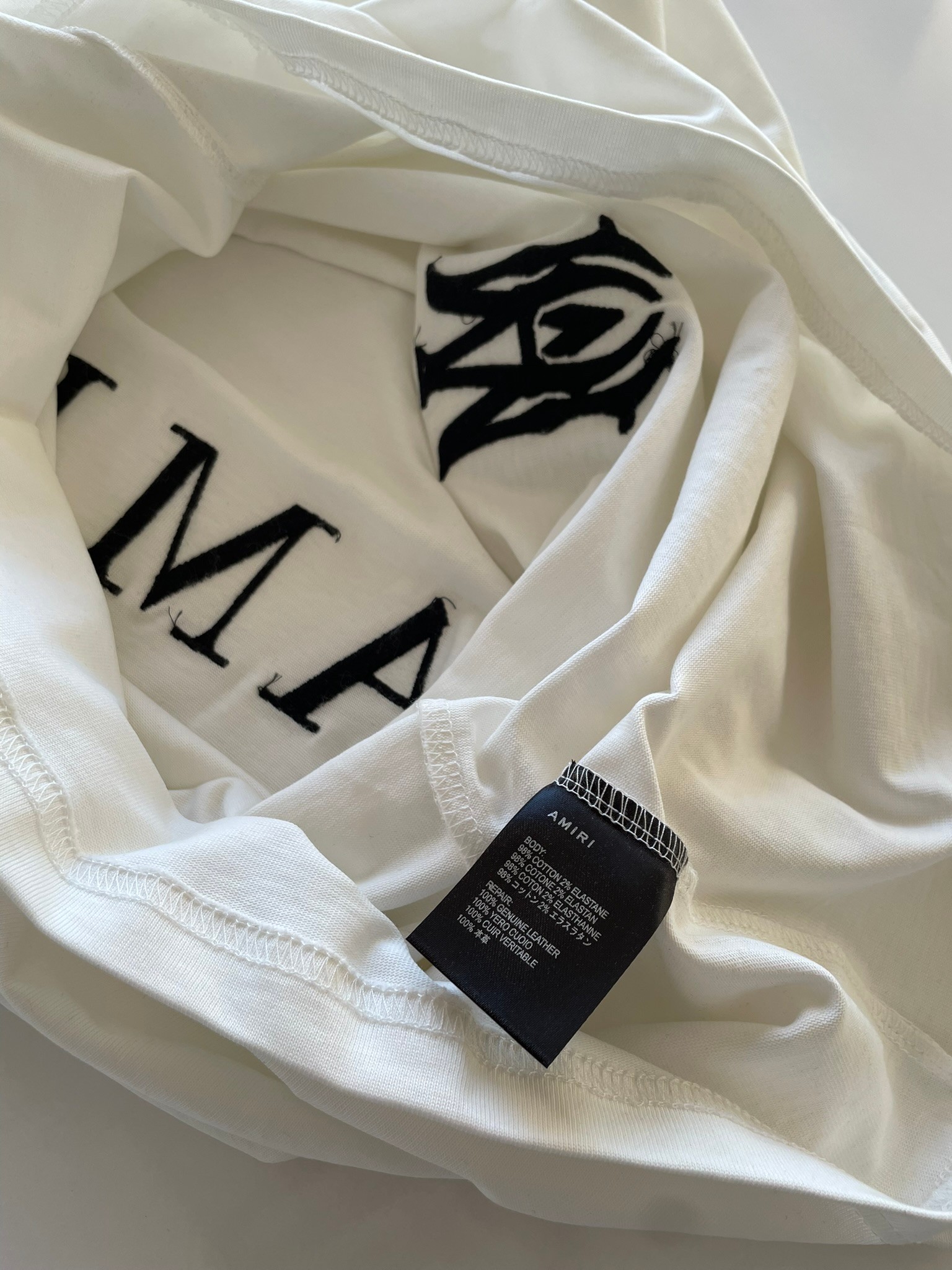 Amiri' Nakışlı Unisex T-Shirt