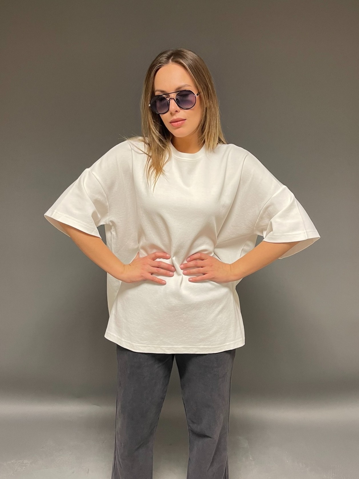 Oversize Kadın T-Shirt