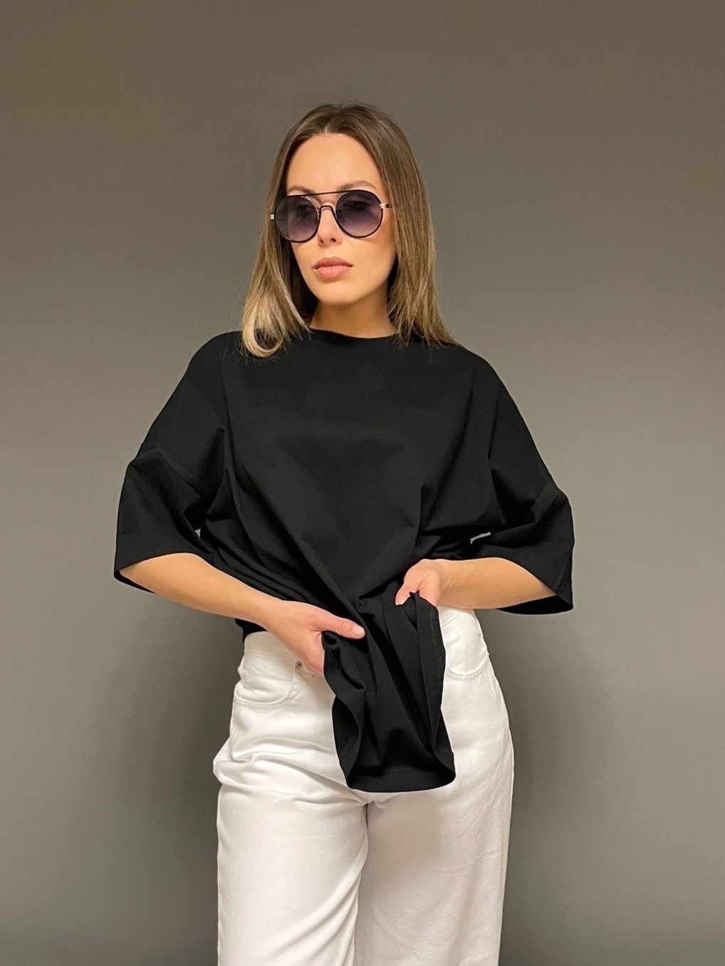 Oversize Kadın T-Shirt