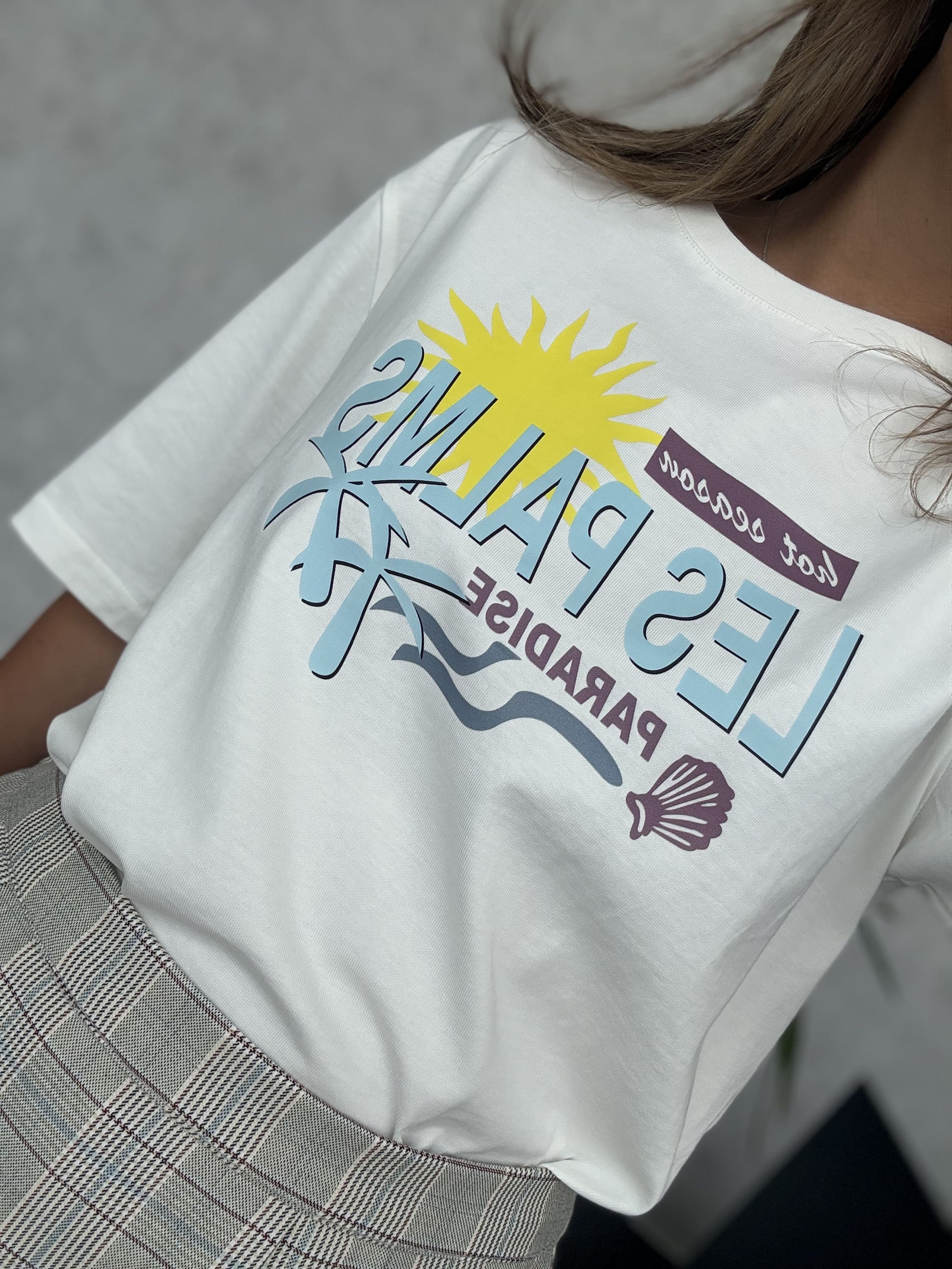 Baskılı T-Shirt Les Palmas