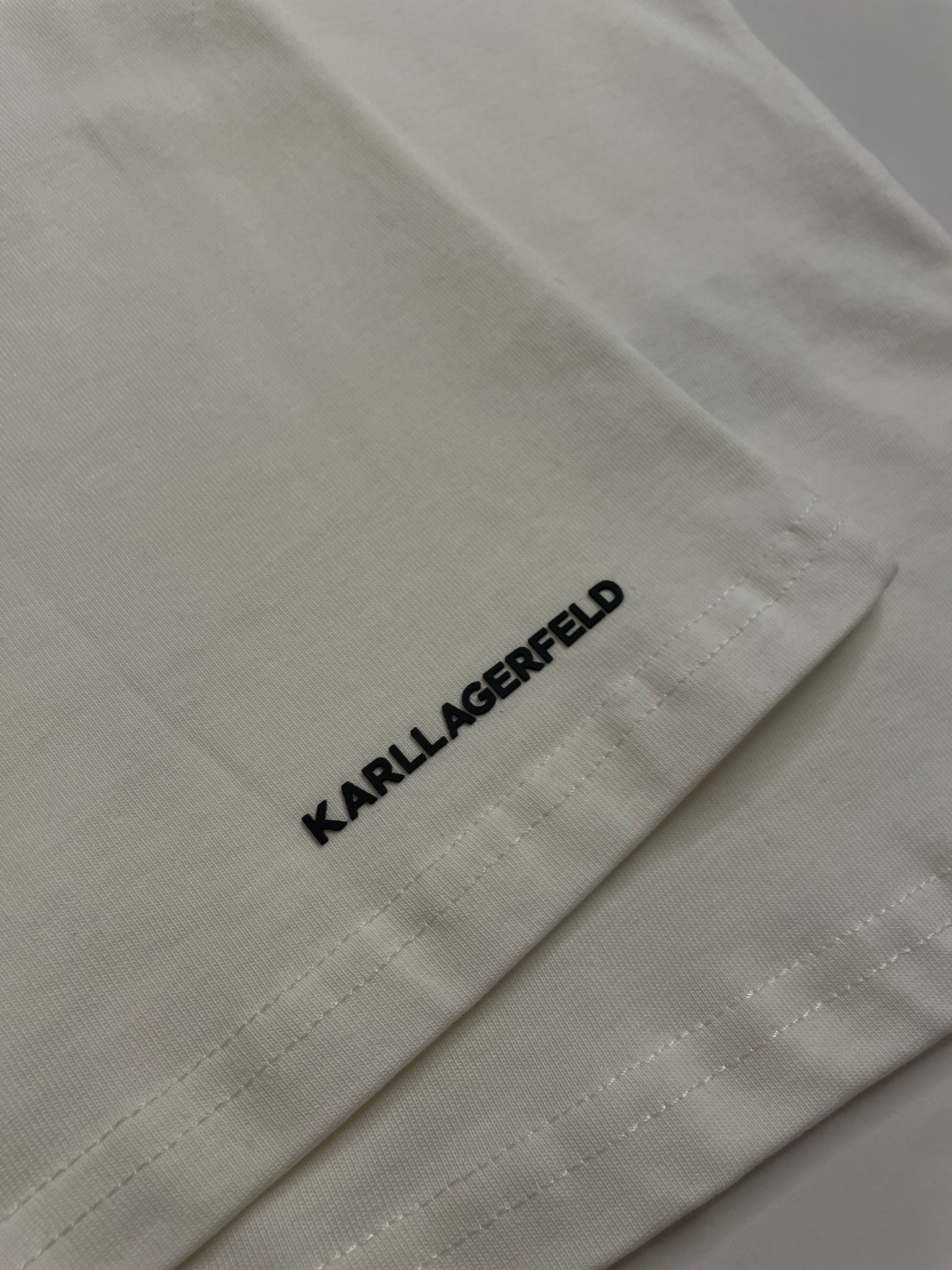 Karl' Baskı Logolu Unisex T-Shirt