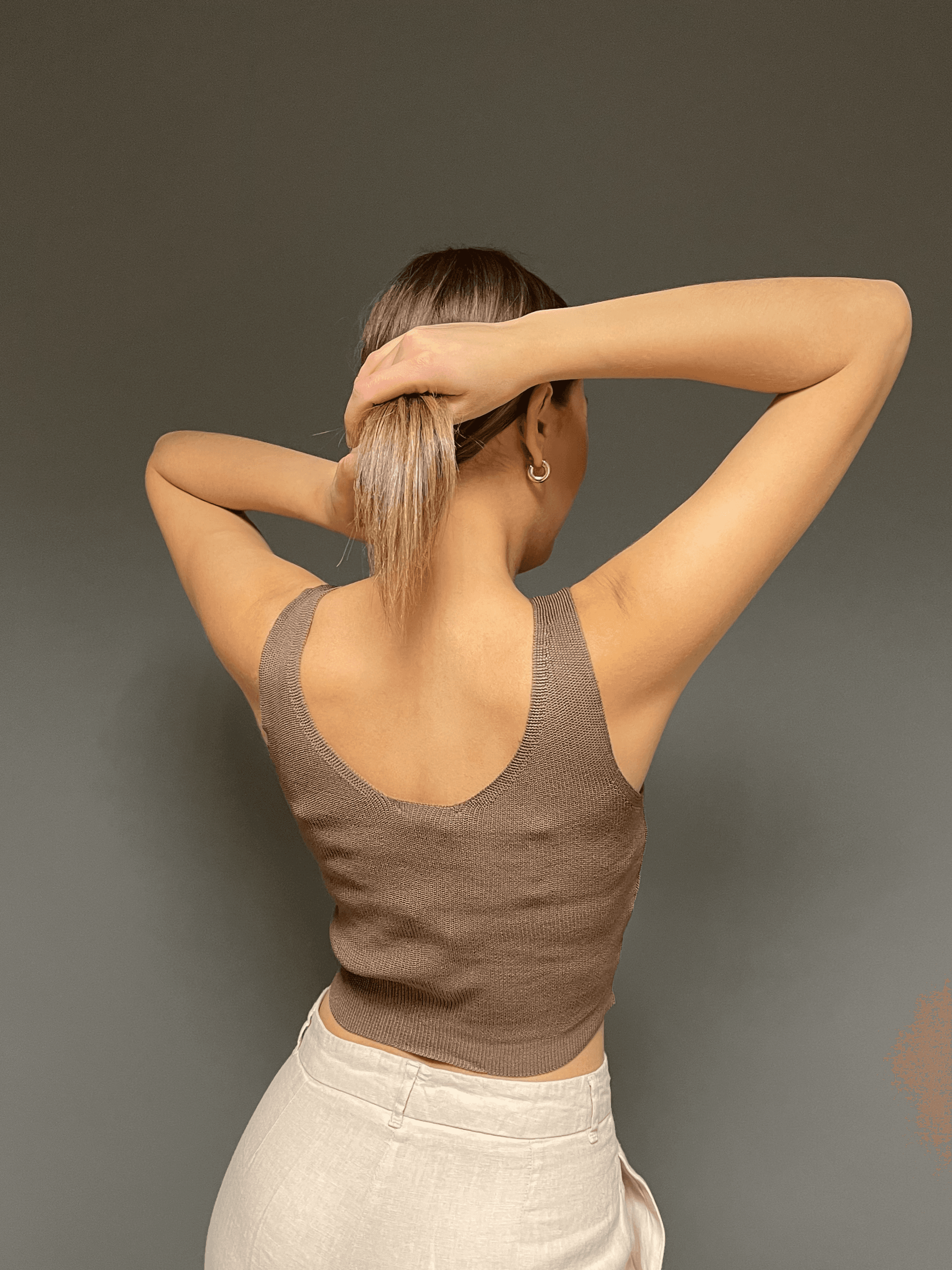 Rioma - Örgü Detay Kadın Crop