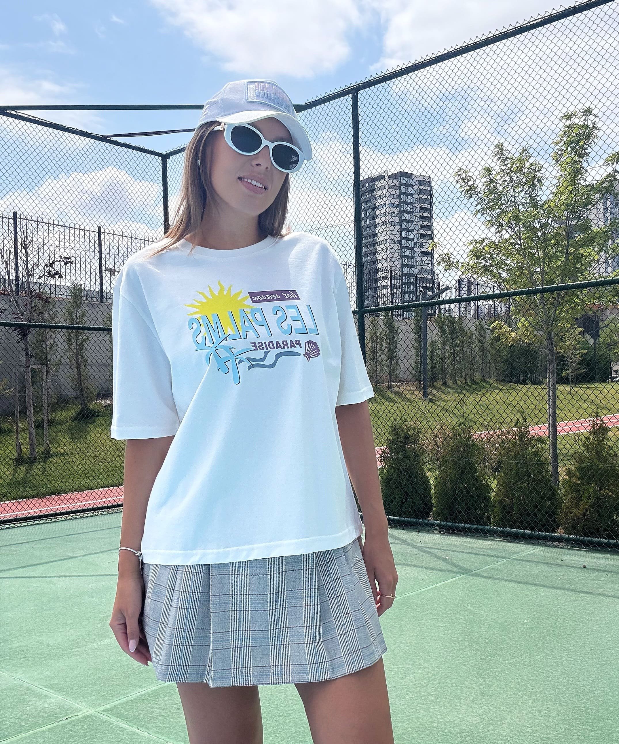 Baskılı T-Shirt Les Palmas