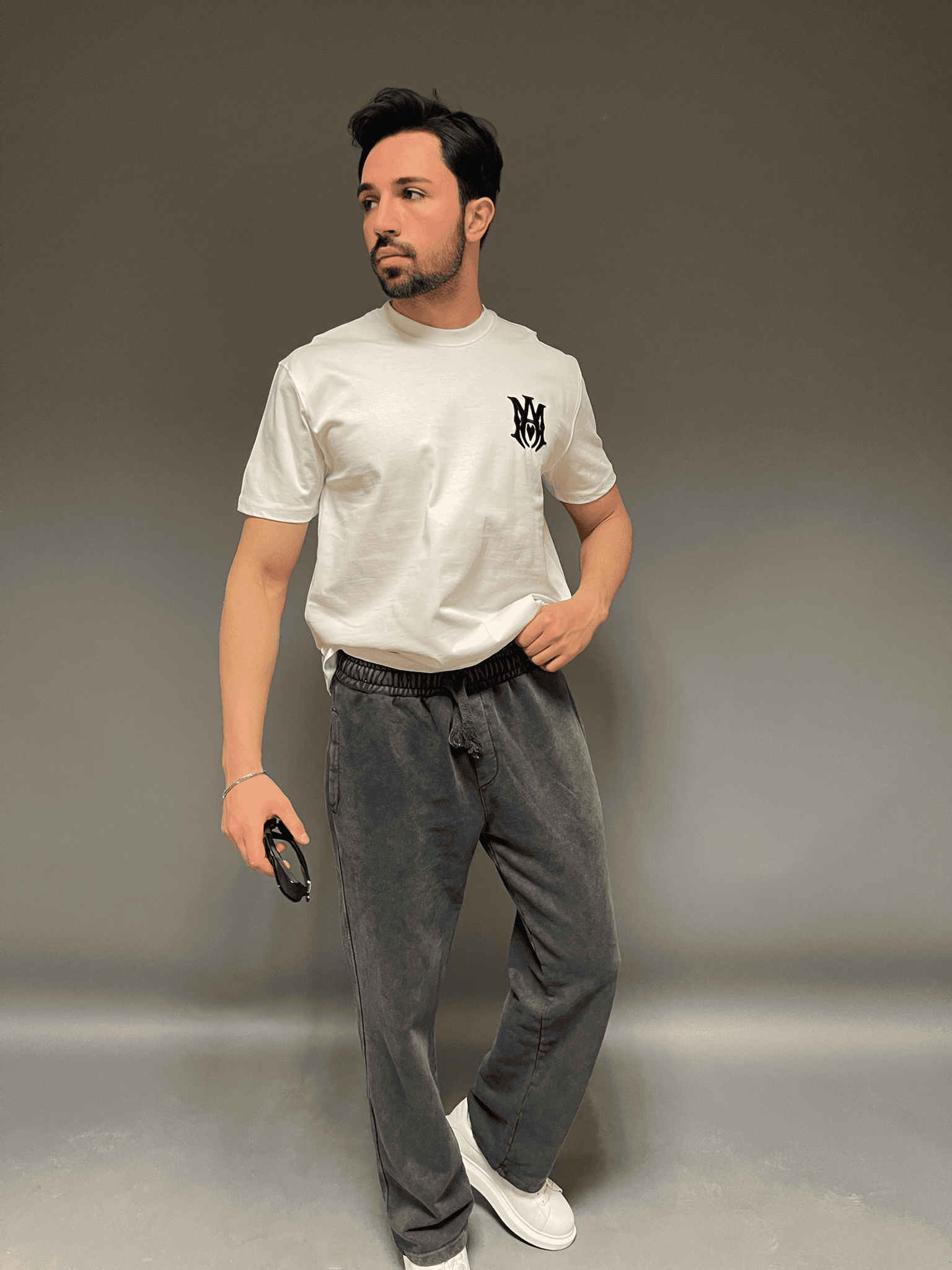 Unisex Rahat Kesim Cepli Eşofman Altı
