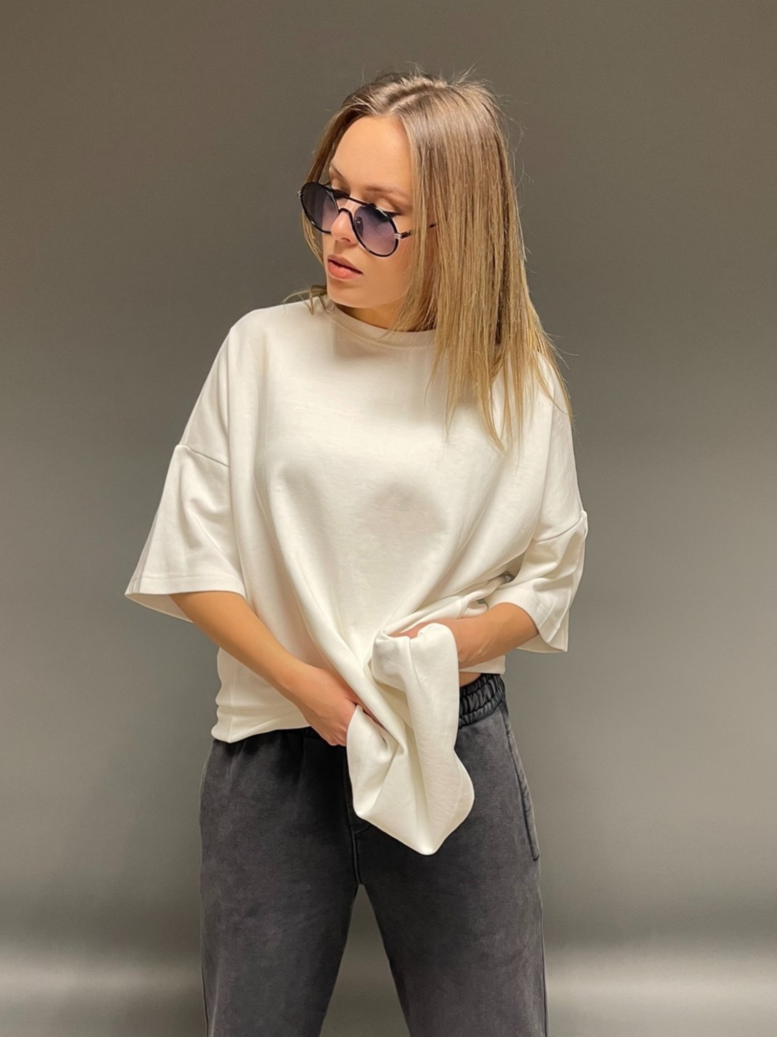 Oversize Kadın T-Shirt