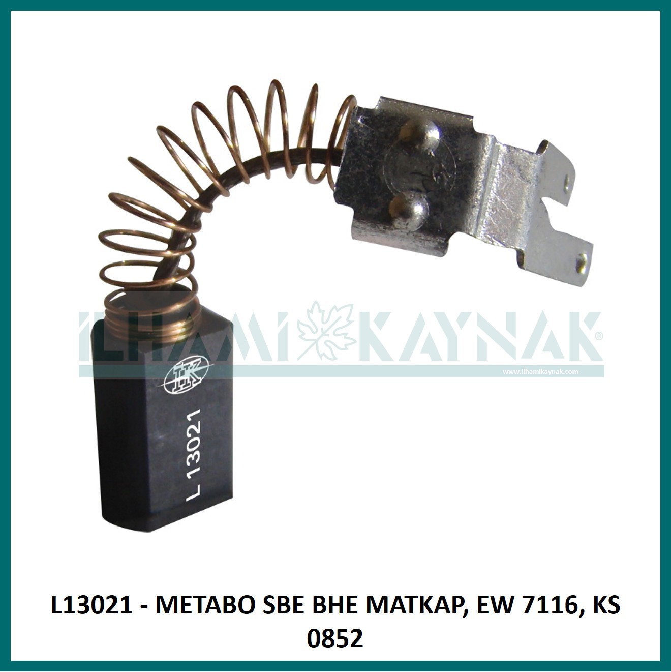 L13021 - METABO SBE BHE MATKAP, EW 7116, KS 0852 - 6,3*8*16 mm - 100 Adet
