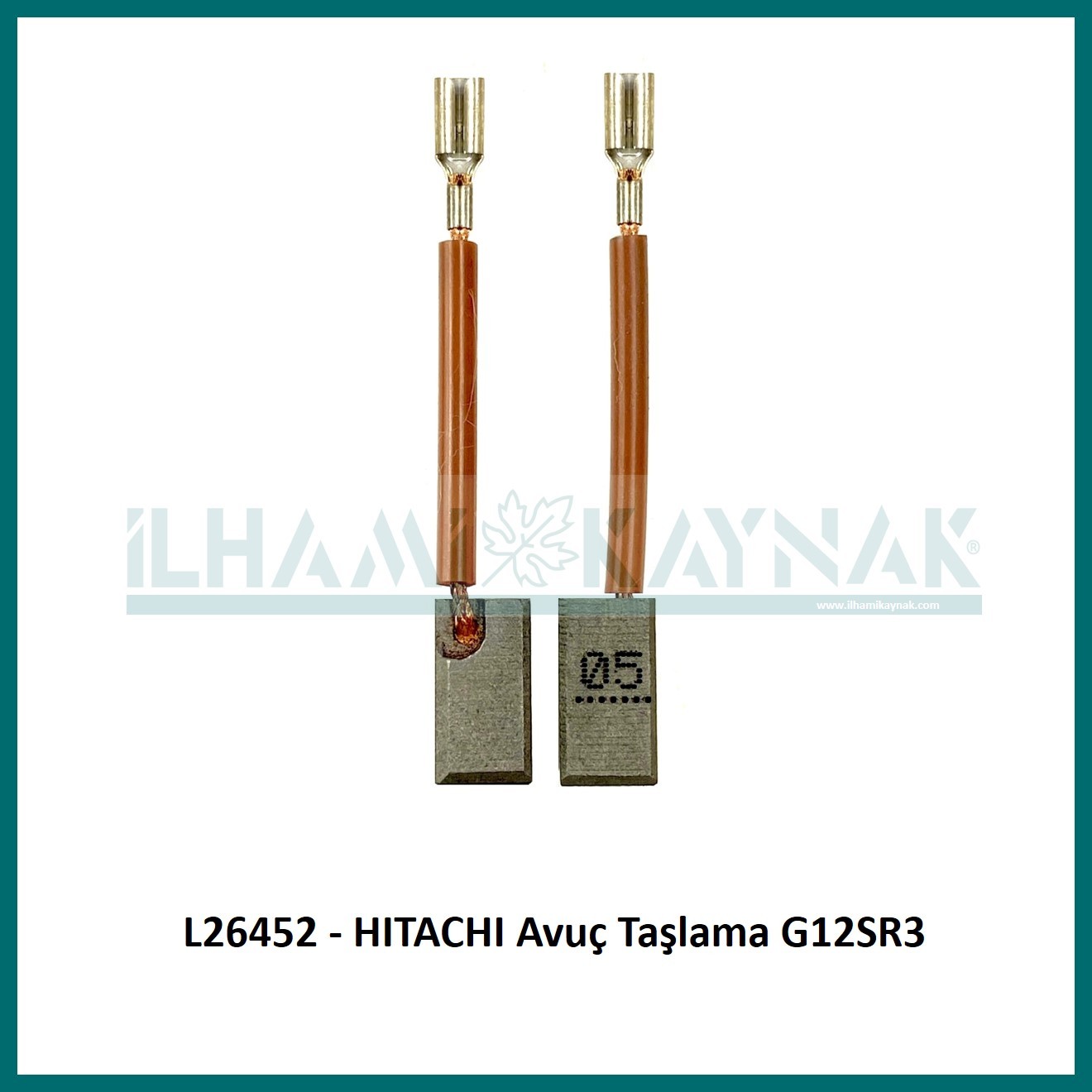L26452 - HITACHI Avuç Taşlama G12SR3 - 6.5*7.5*14  mm - Minimum Satın Alım: 10 Adet