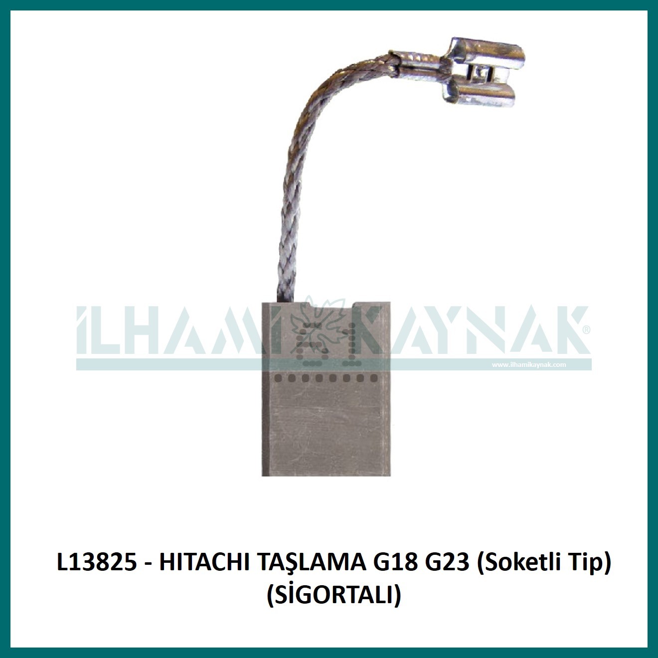 L13825 - HITACHI TAŞLAMA G18 G23 (Soketli Tip) (SİGORTALI) - 7*17*23 mm - 100 Adet