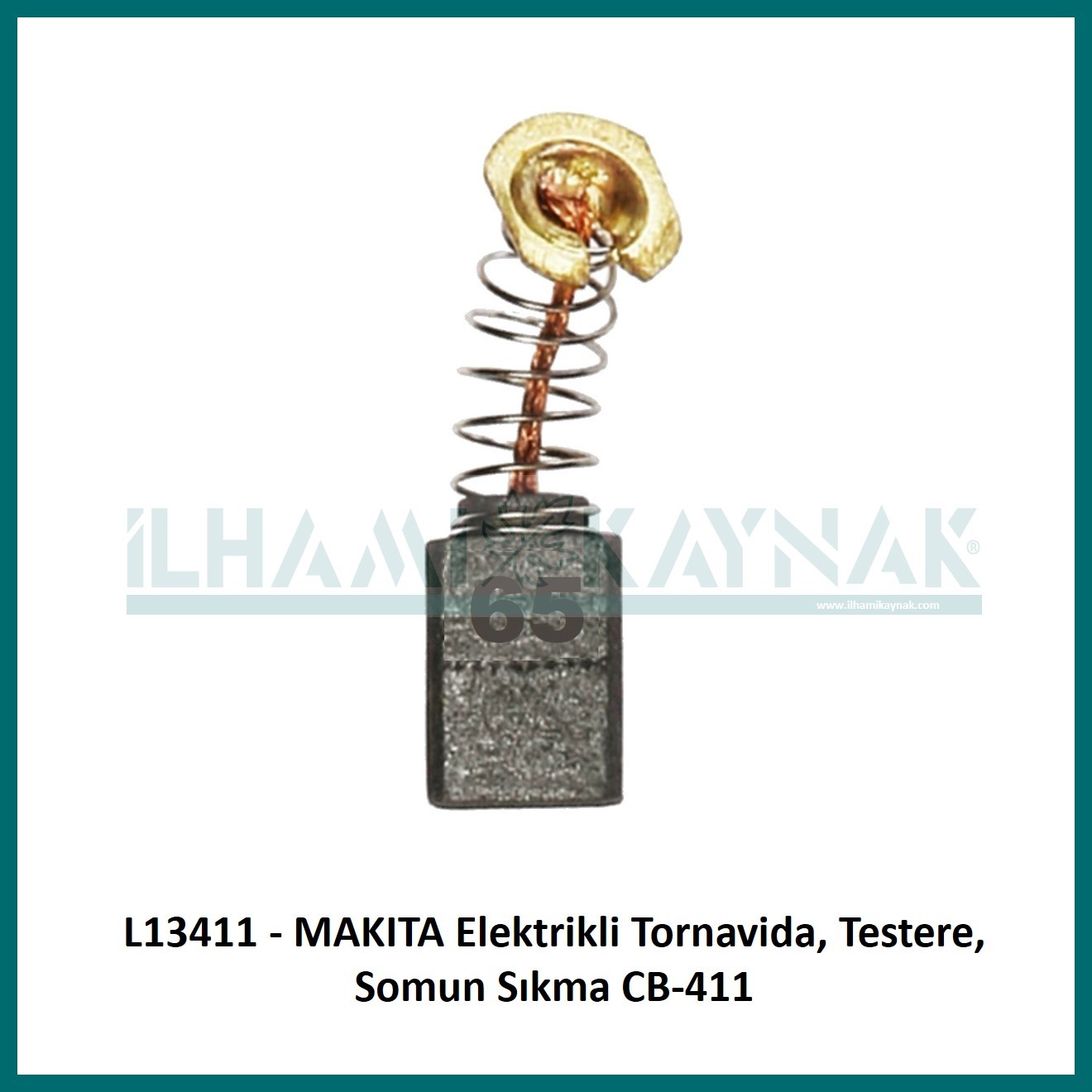 L13411 - MAKITA Elektrikli Tornavida, Testere, Somun Sıkma CB-411 - 6*9*13 mm - 100 Adet