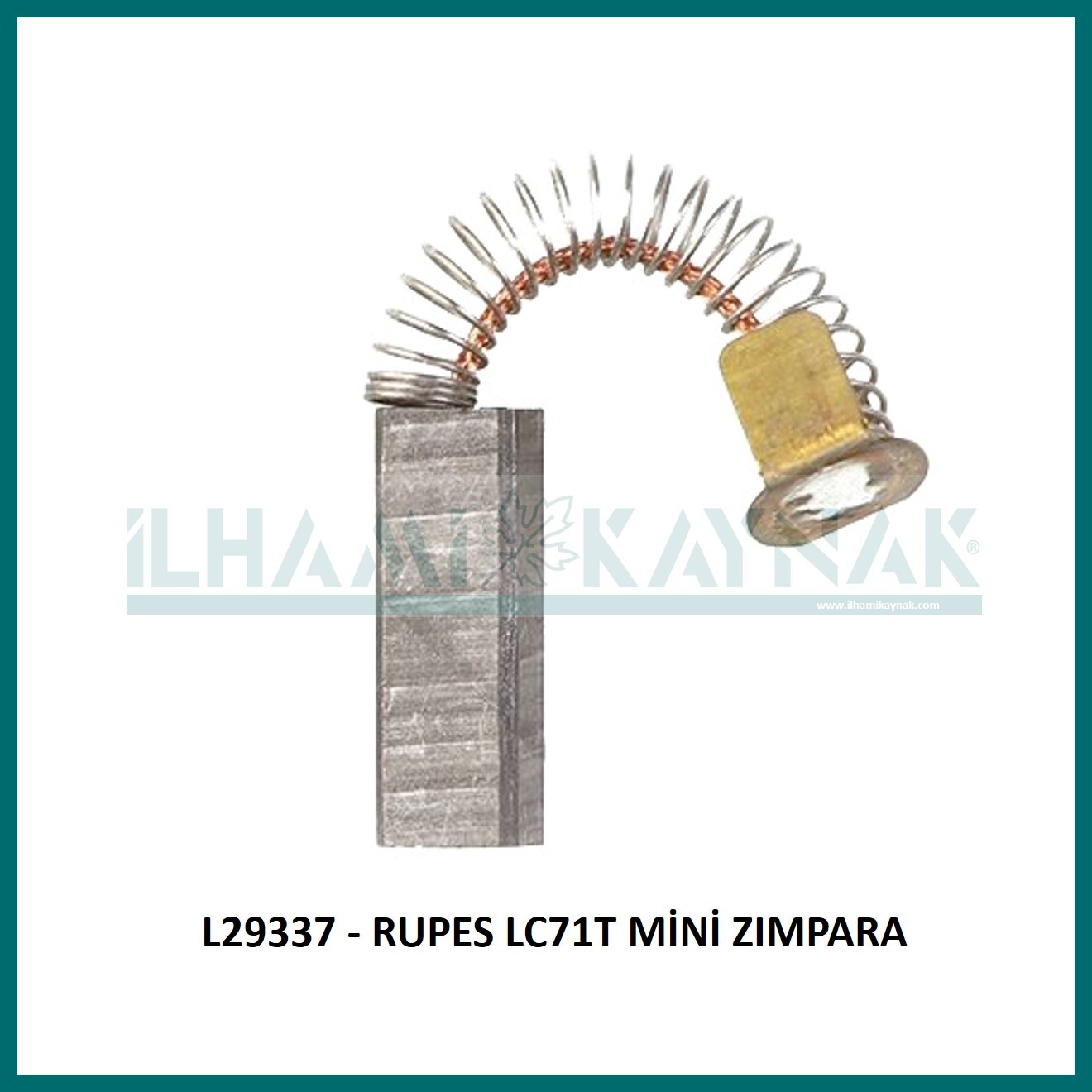 L29337 - RUPES LC71T MİNİ ZIMPARA - 6*6*16 mm - 100 Adet