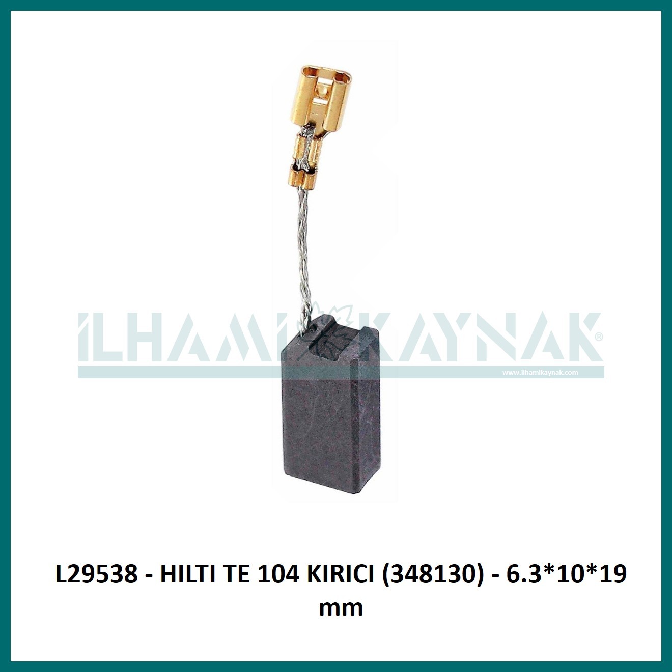 L29538 - HILTI TE 104 KIRICI (348130) - 6.3*10*19 mm - 100 Adet
