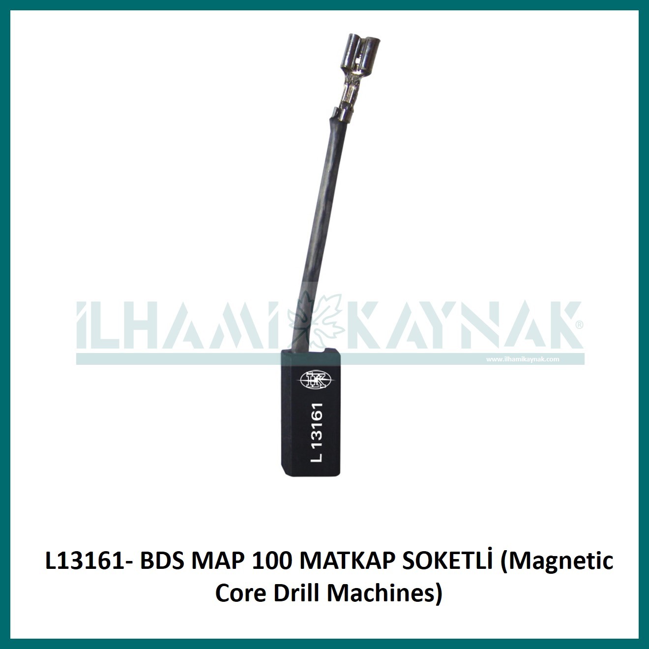 L13161- BDS MAP 100 MATKAP SOKETLİ (Magnetic Core Drill Machines) - 6.2*10*18 mm - 100 Adet