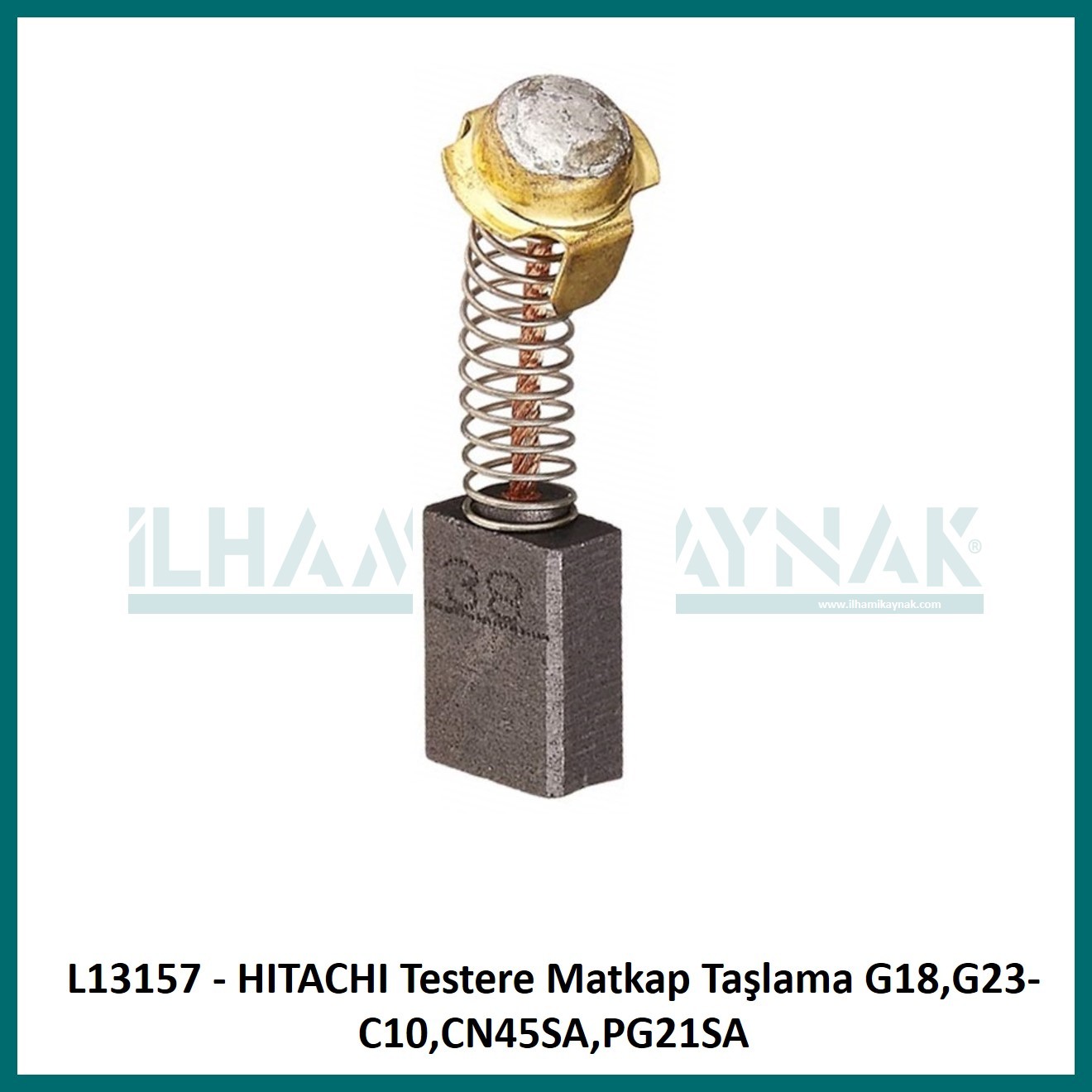 L13157 - HITACHI Testere Matkap Taşlama G18,G23-C10,CN45SA,PG21SA - 7*13*20 mm - 100 Adet