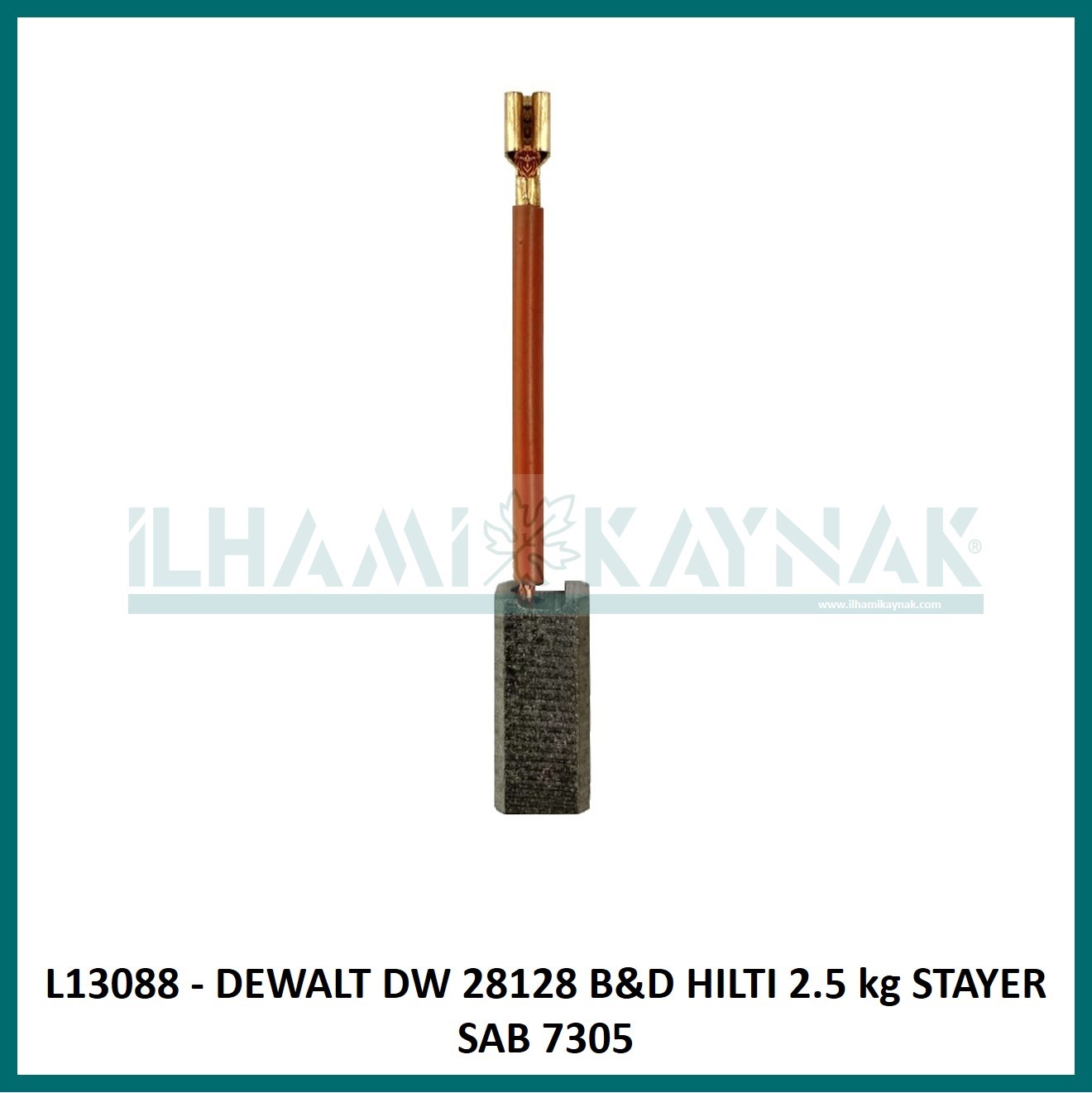 L13088 - DEWALT DW 28128 B&D HILTI 2.5 kg STAYER SAB 7305 - 6*8*18 mm - Minimum Satın Alım: 10 Adet.