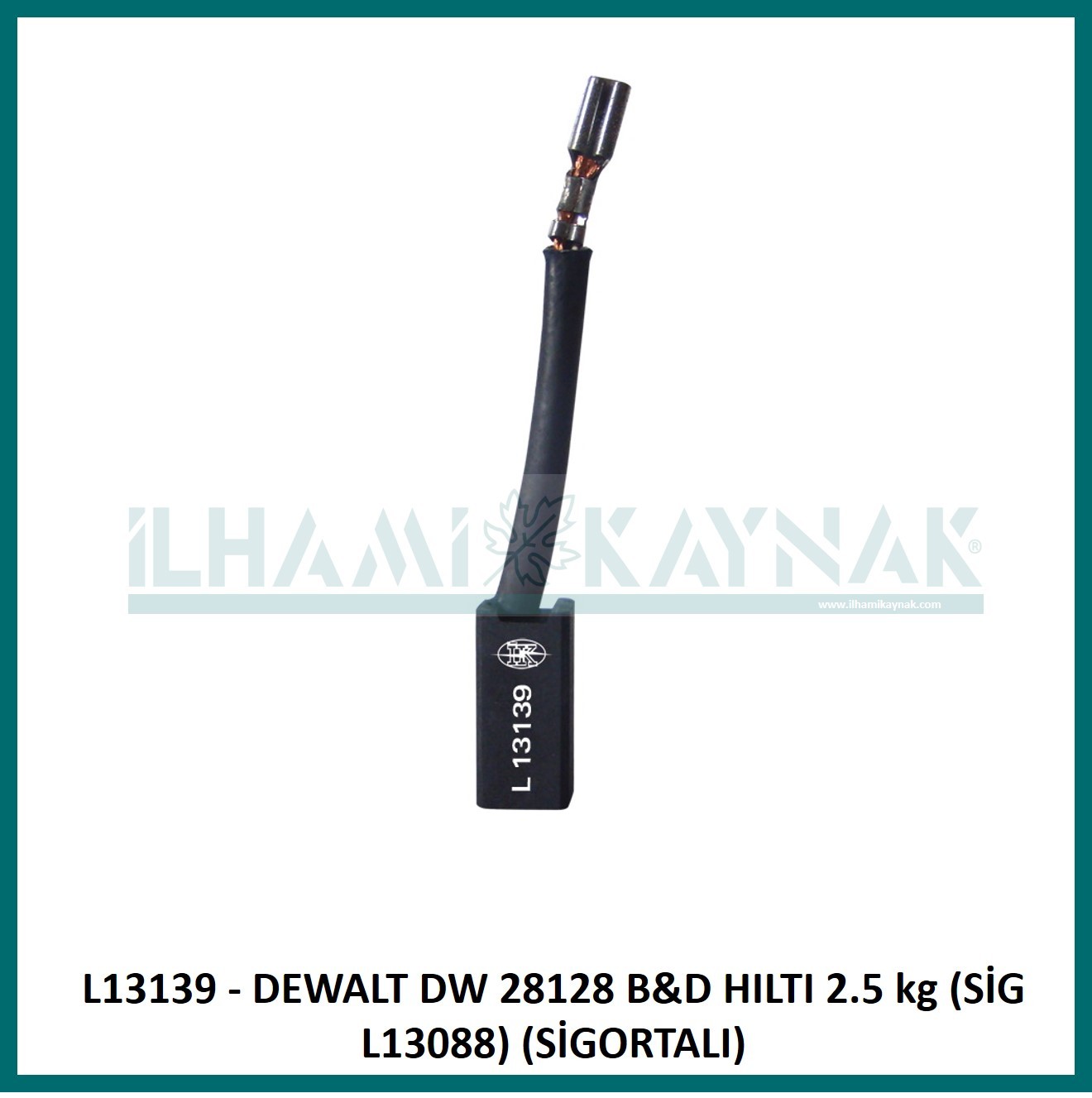 L13139 - DEWALT DW 28128 B&D HILTI 2.5 kg (SİG L13088) (SİGORTALI) - 6*8*18 mm - Minimum Satın Alım: 10 Adet.