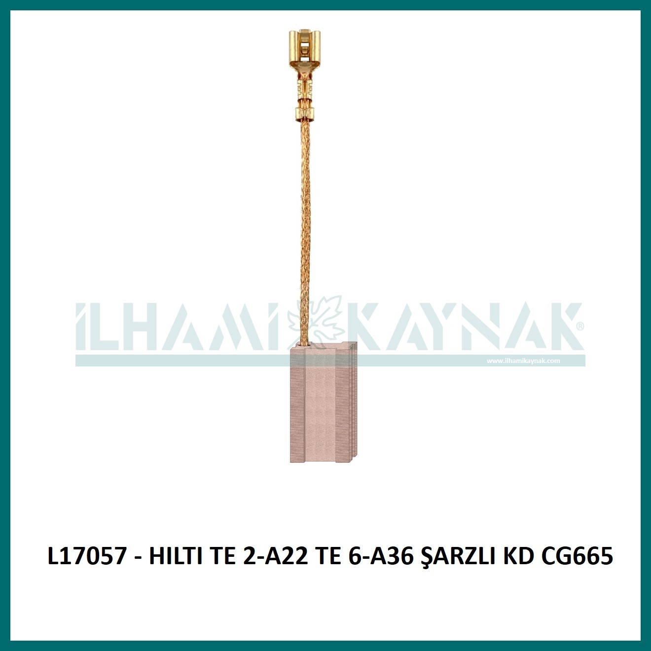 L17057 - HILTI TE 2-A22 TE 6-A36 ŞARZLI KD CG665 - 5*10*18 mm - Minimum Satın Alım: 10 Adet