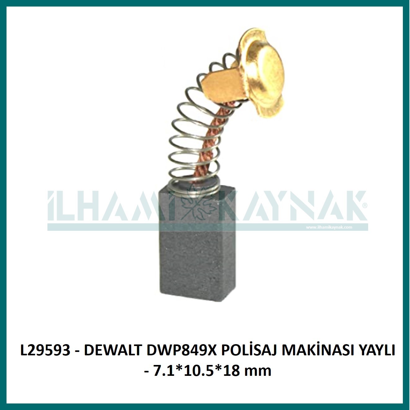 L29593 - DEWALT DWP849X POLİSAJ MAKİNASI YAYLI - 7.1*10.5*18 mm - Minimum Satın Alım: 10 Adet