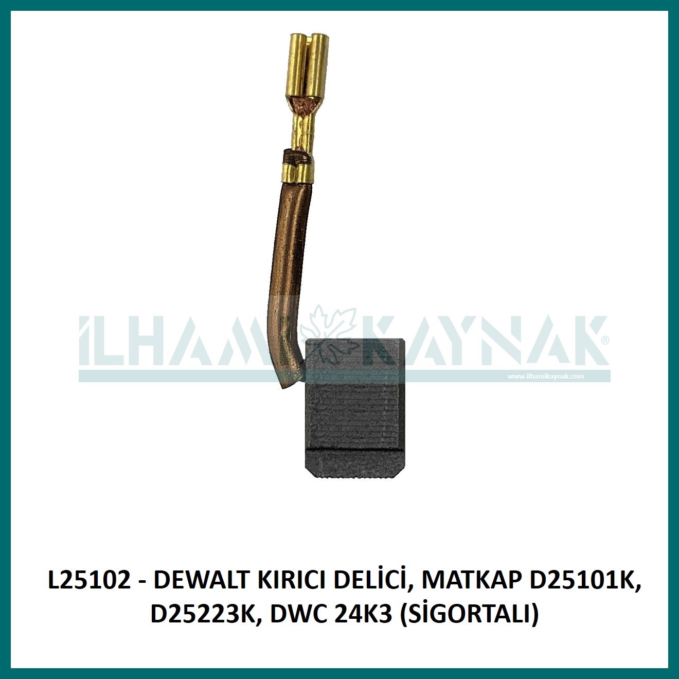 L25102 - DEWALT KIRICI DELİCİ, MATKAP D25101K, D25223K, DWC 24K3 (SİGORTALI) - 5.2*9.5*13 mm - Minimum Satın Alım: 10 Adet