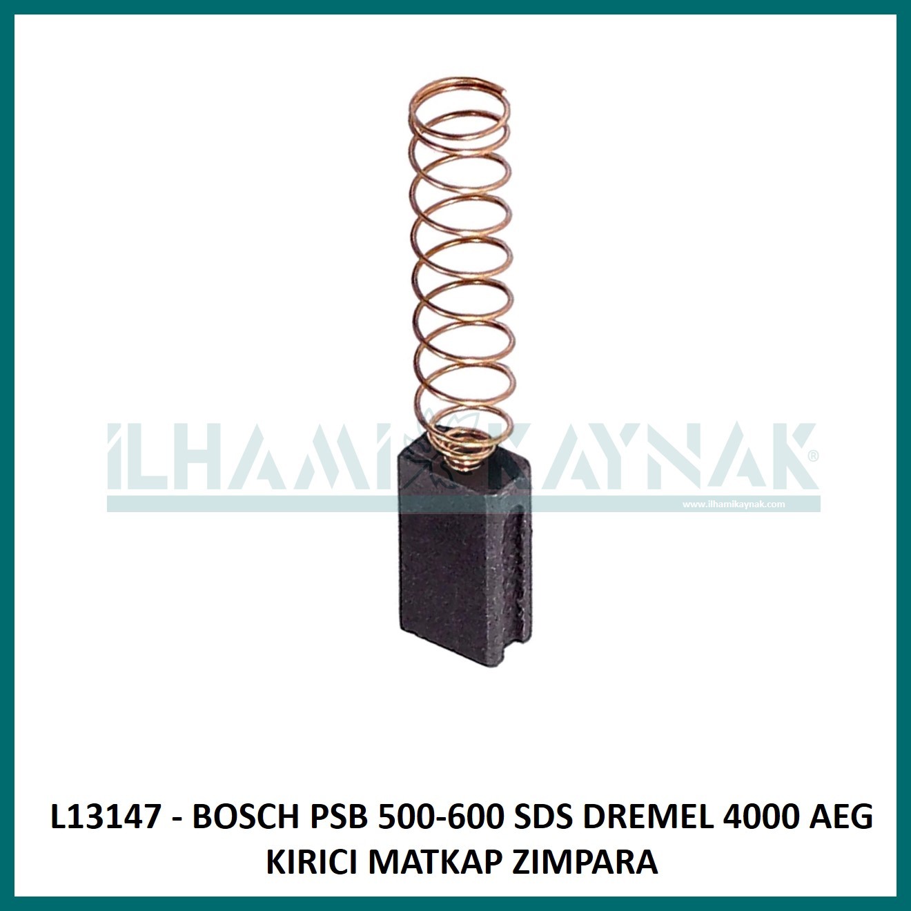 L13147 - BOSCH PSB 500-600 SDS DREMEL 4000 AEG KIRICI MATKAP ZIMPARA - 5*8*14 mm - Minimum Satın Alım: 10 Adet.