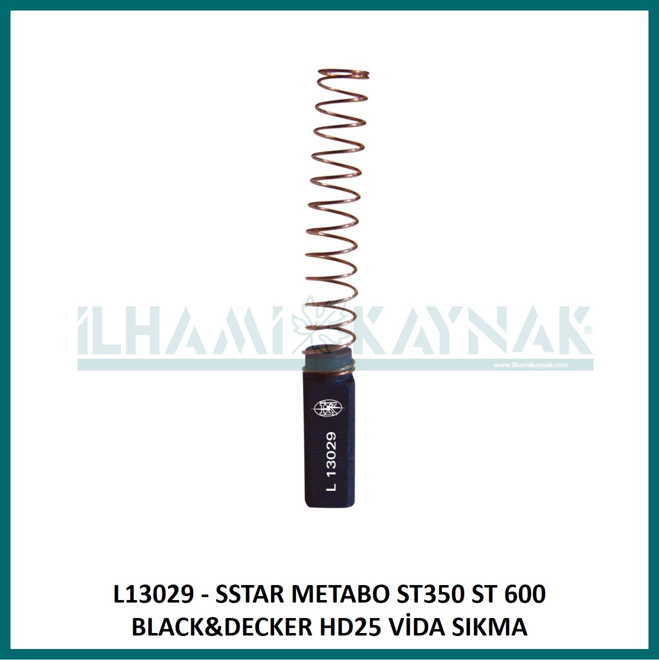 L13029 - SSTAR METABO ST350 ST 600 BLACK&DECKER HD25 VİDA SIKMA -6*6*18 mm - Minimum Satın Alım: 10 Adet