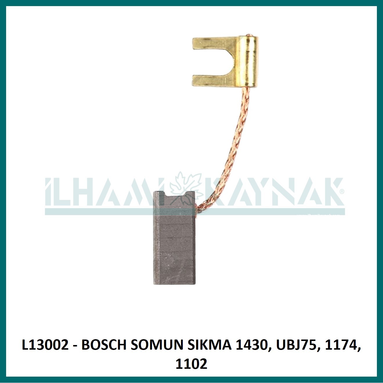 L13002 - BOSCH SOMUN SIKMA 1430, UBJ75, 1174, 1102 - 6.3*6.3*20 mm - Minimum Satın Alım: 10 Adet