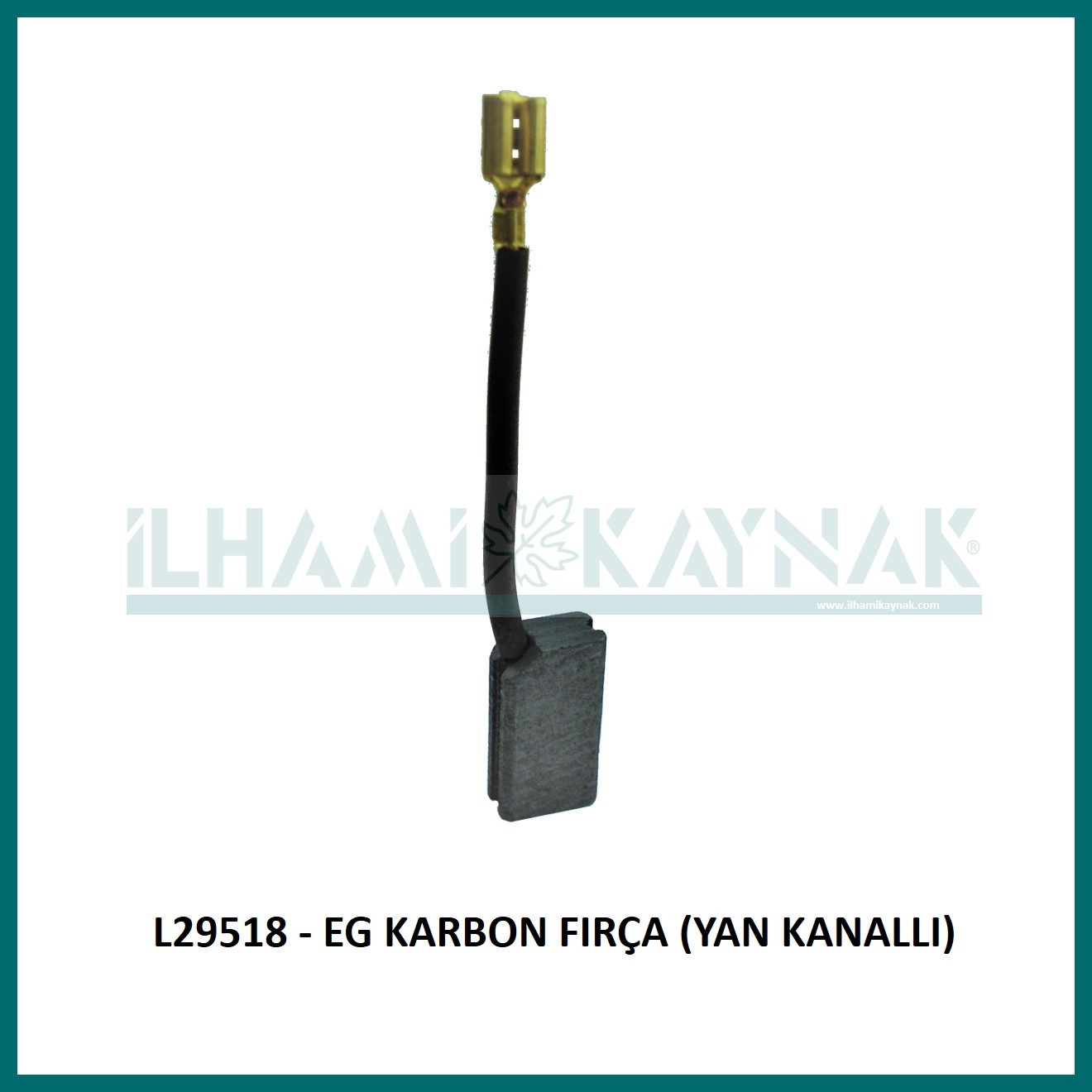 L29518 - EG KARBON FIRÇA (YAN KANALLI) 6*10*18.5 mm - 100 Adet