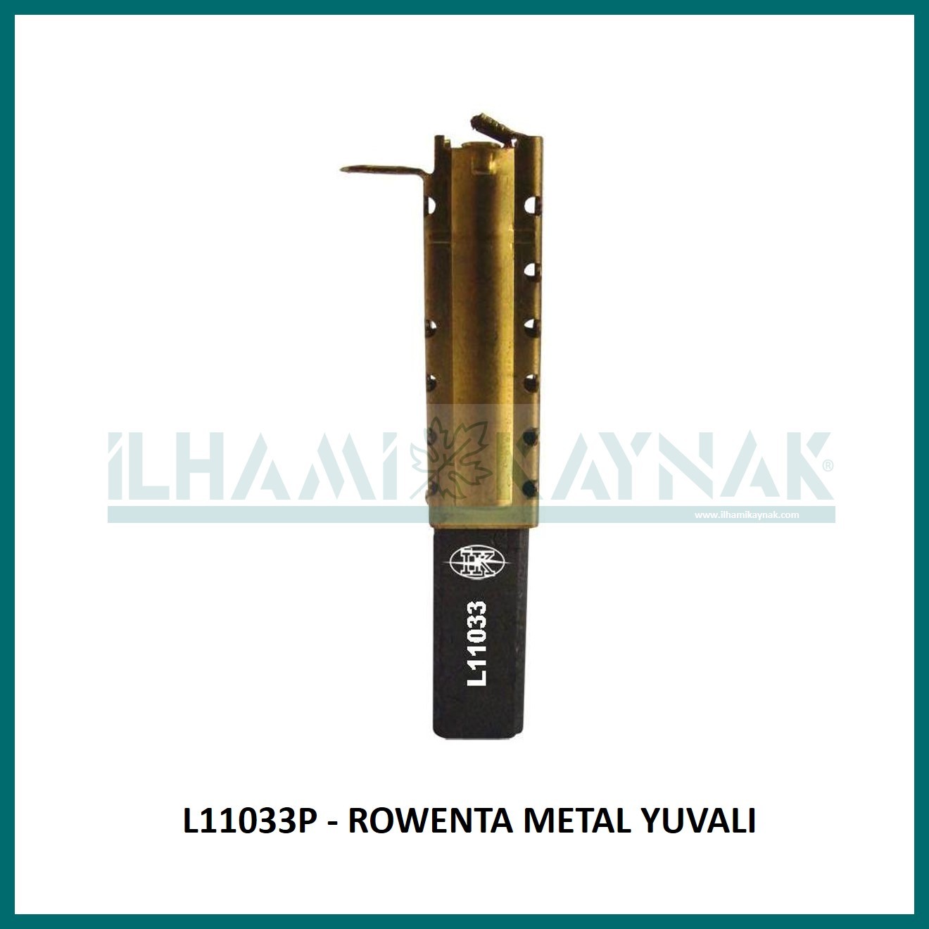 L11033P - ROWENTA METAL YUVALI - 6*9*30 mm - 50 Adet