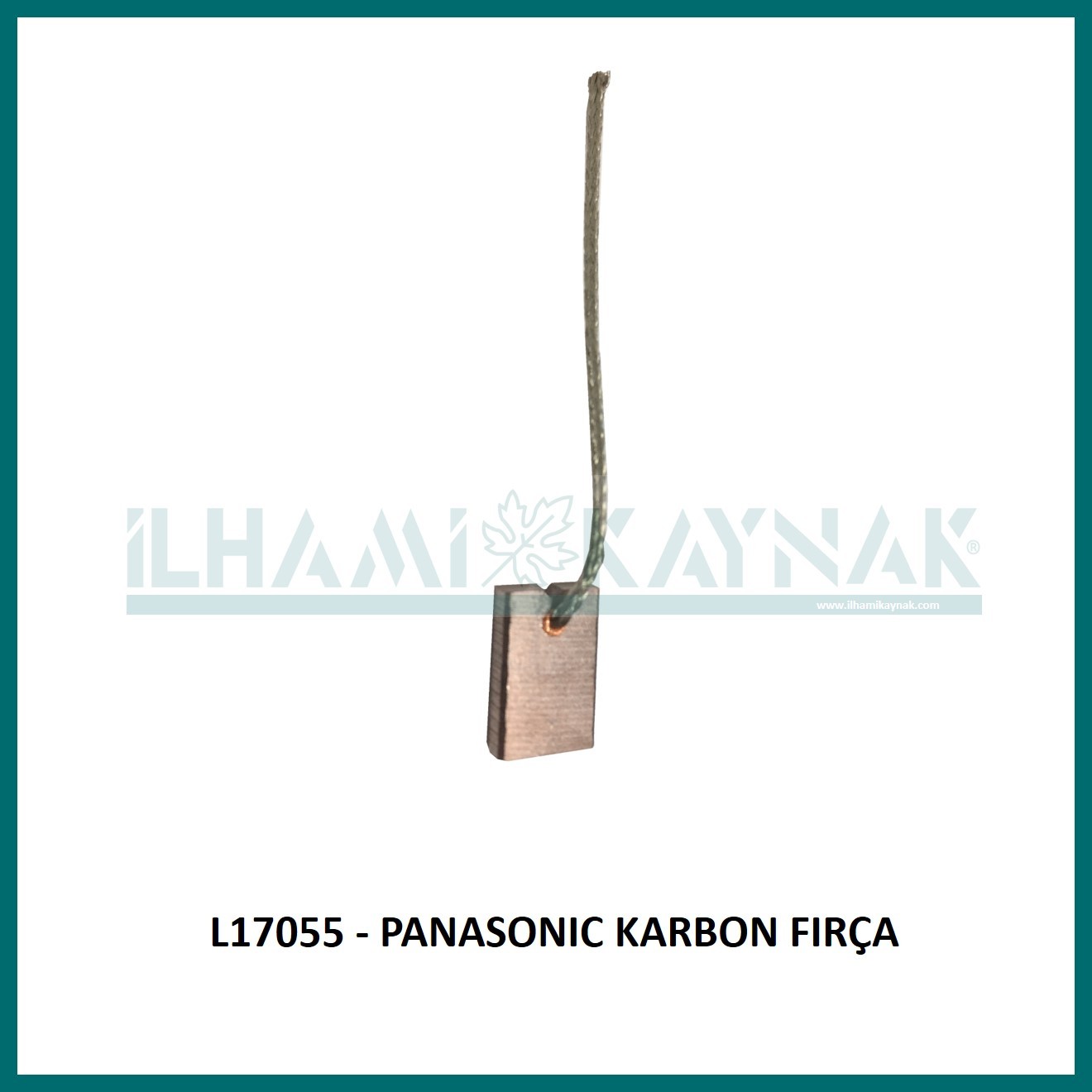 L17055 - PANASONIC KARBON FIRÇA - 3*9.5*13 mm - 100 Adet