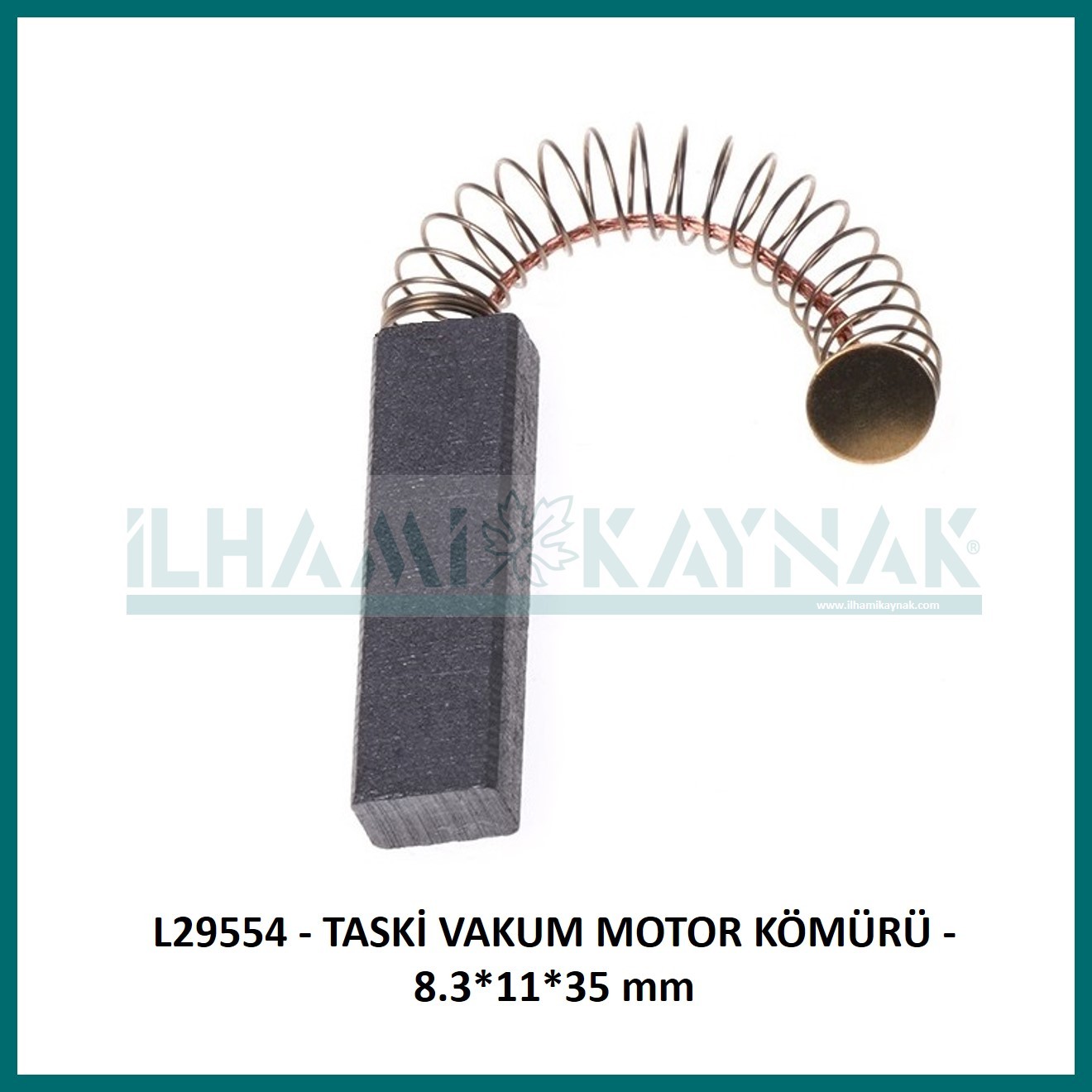 L29554 - TASKİ VAKUM MOTOR KÖMÜRÜ - 8.3*11*35 mm - Minimum Satın Alım: 10 Adet