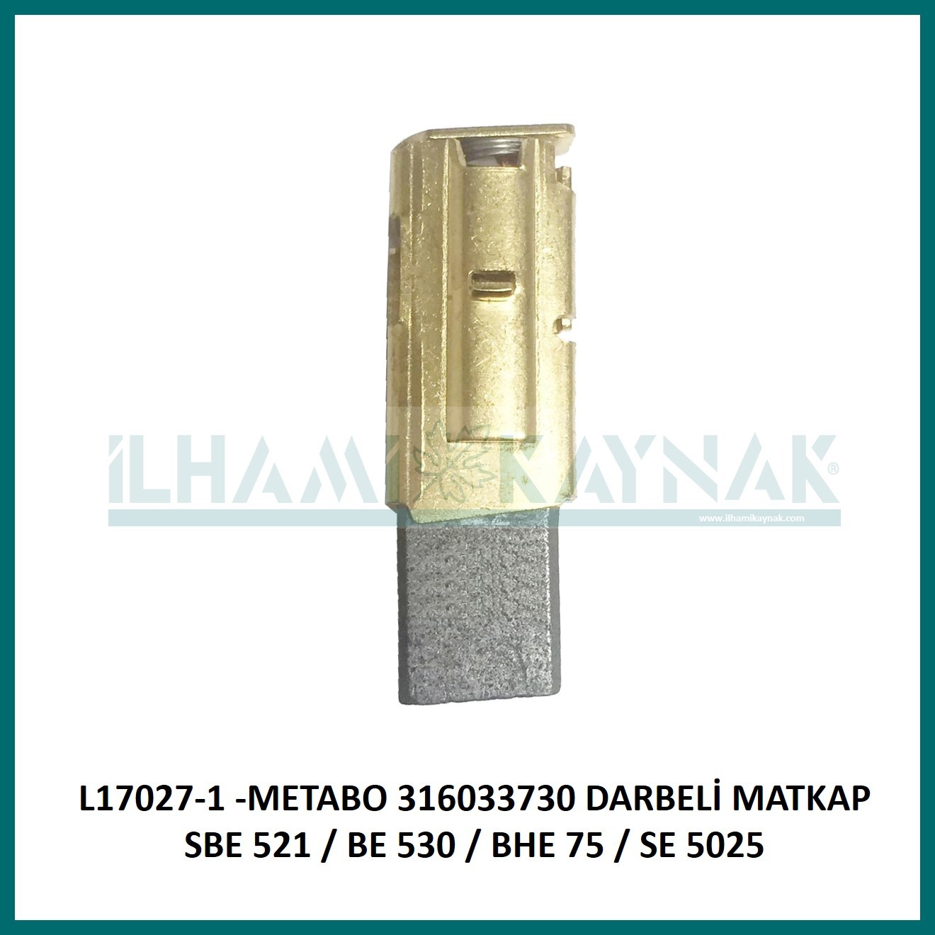 L17027-1 -METABO 316033730 DARBELİ MATKAP SBE 521 / BE 530 / BHE 75 / SE 5025 - 5*10*13 mm - 100 Adet