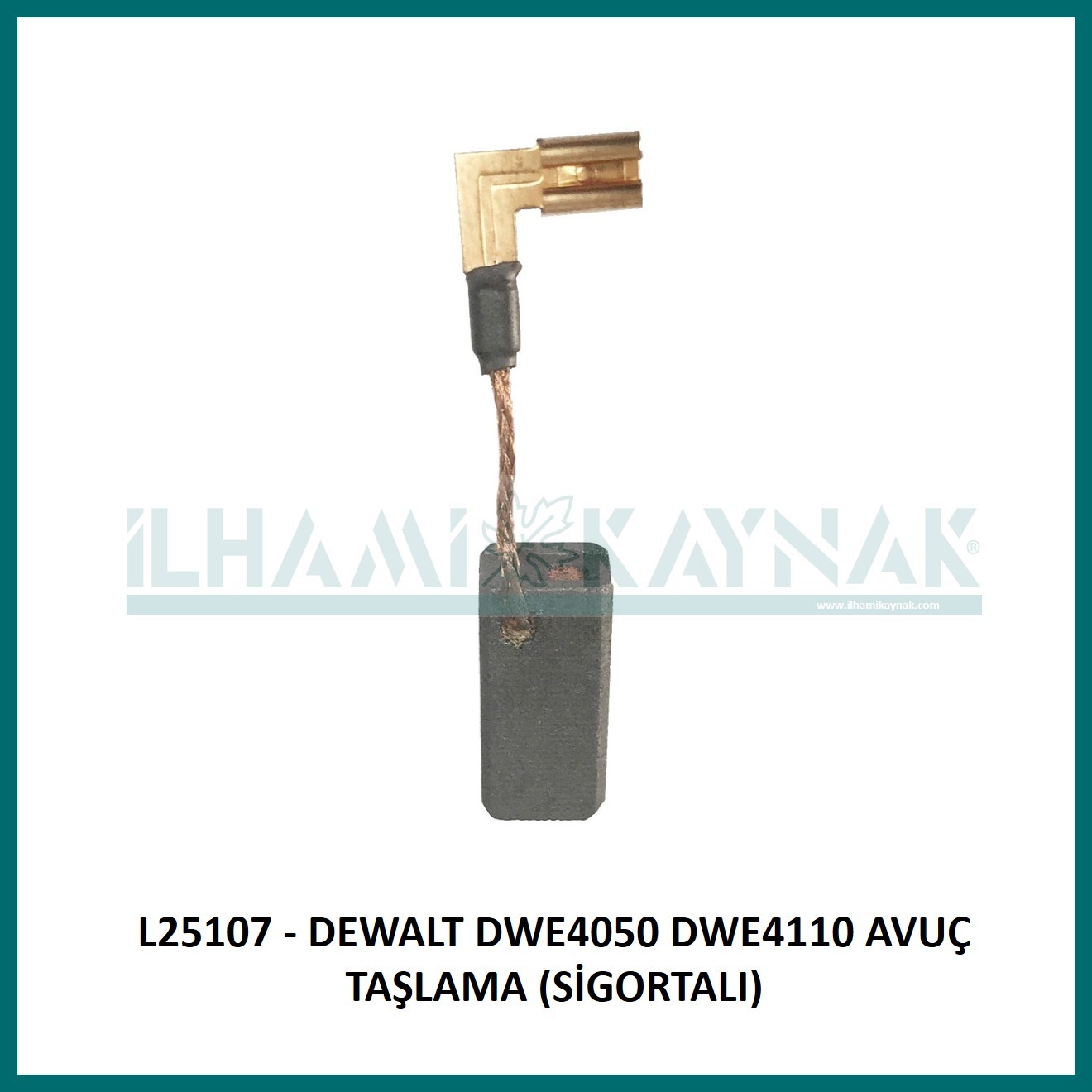 L25107 - DEWALT DWE4050 DWE4110 AVUÇ TAŞLAMA (SİGORTALI) - 6.3*8*17 mm - Minimum Satın Alım: 10 Adet