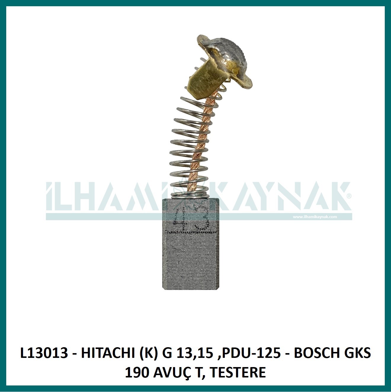 L13013 - KEYANG, SKIL, HITACHI (K) G 13,15 ,PDU-125 - BOSCH GKS 190 AVUÇ T, TESTERE - 7*11*20 mm - 100 Adet