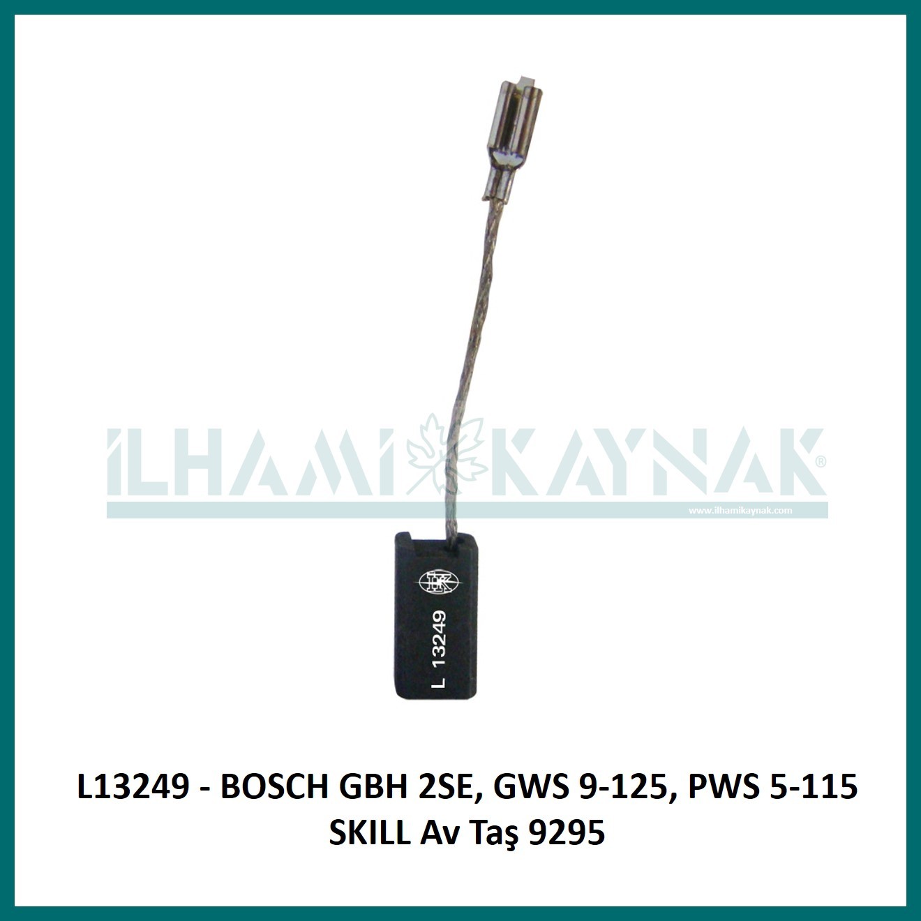 L13249 - BOSCH GBH 2SE, GWS 9-125, PWS 5-115  SKILL Av Taş 9295 ,  DWT BM-400 - 5*8*17 mm - Minimum Satın Alım: 10 Adet