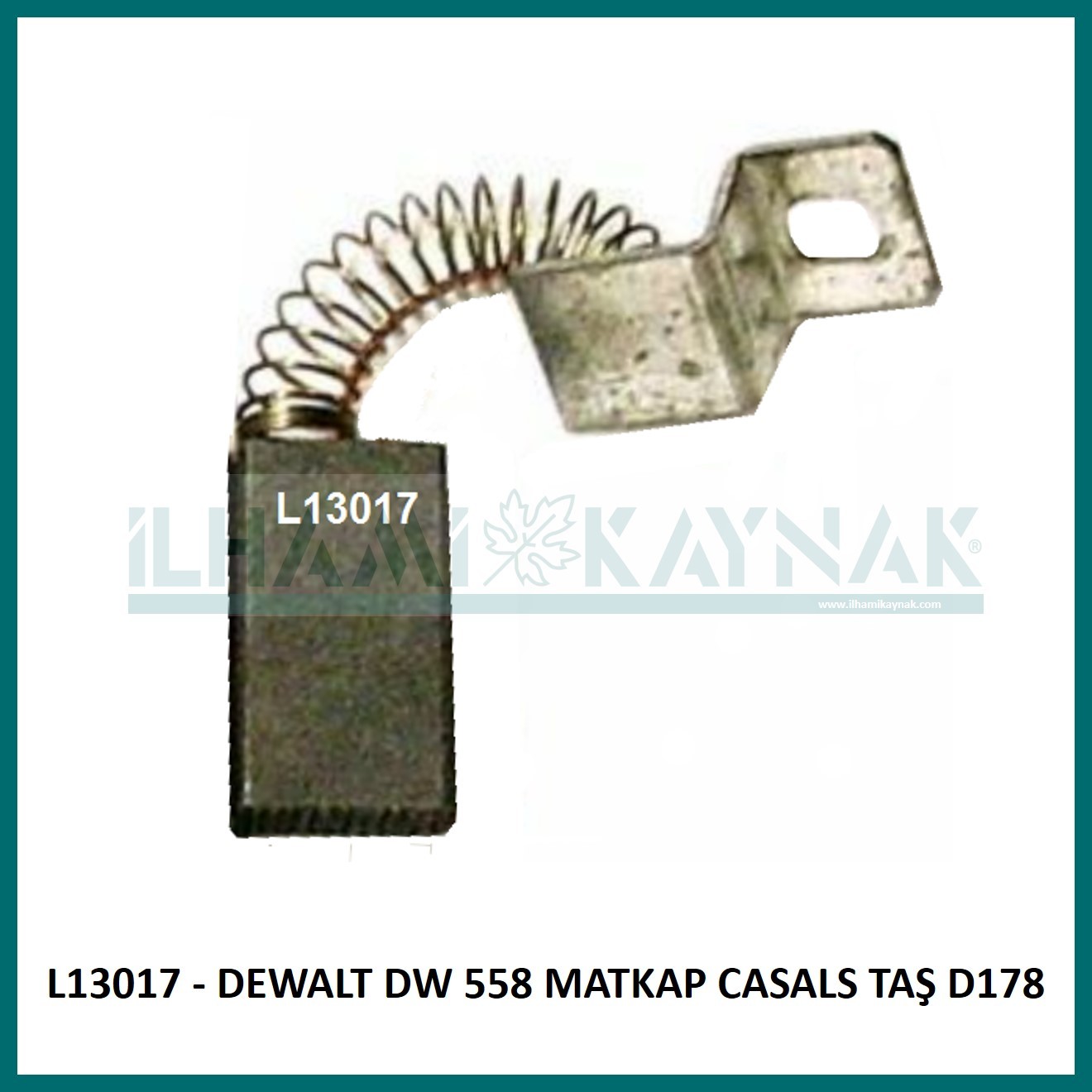 L13017 - DEWALT DW 558 MATKAP CASALS TAŞ D178 - 6,3*12,5*23 mm - Minimum Satın Alım: 10 Adet