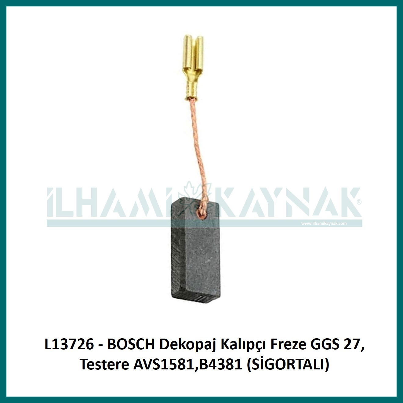 L13726 - BOSCH Dekopaj Kalıpçı Freze GGS 27, Testere AVS1581,B4381 (SİGORTALI) - 5*8*17 mm - Minimum Satın Alım: 10 Adet