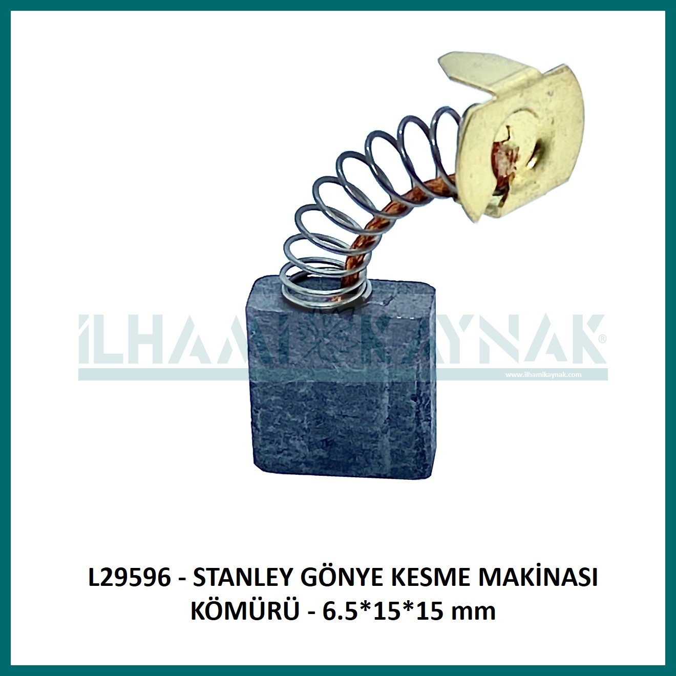 L29596 - STANLEY GÖNYE KESME MAKİNASI KÖMÜRÜ - 6.5*15*15 mm - 100 Adet