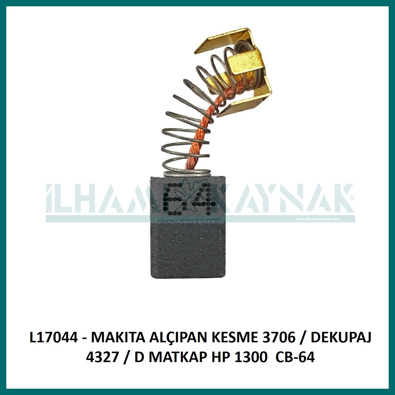 L17044 - MAKITA ALÇIPAN KESME 3706 / DEKUPAJ 4327 / D MATKAP HP 1300  CB-64 - 5*8*11 mm - 100 Adet