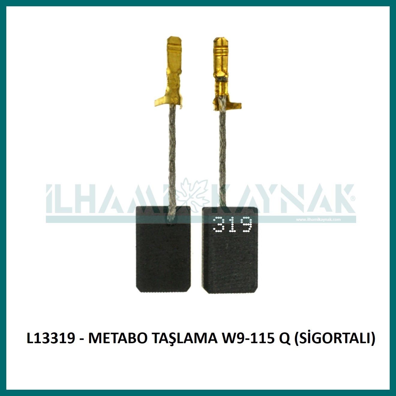 L13319 - METABO TAŞLAMA W9-115 Q (SİGORTALI) - 5*10*17 mm - 100 Adet