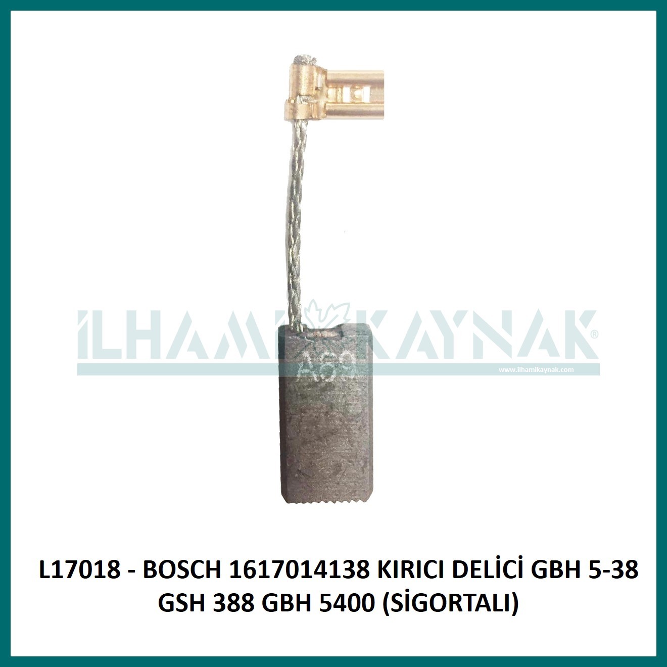 L17018 - BOSCH 1617014138 KIRICI DELİCİ GBH 5-38 GSH 388 GBH 5400 (SİGORTALI) - 6.3*12.5*23 mm - Minimum Satın Alım: 10 Adet