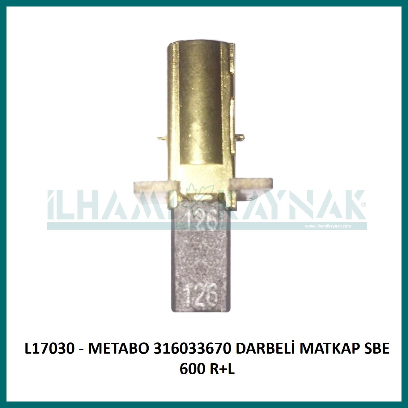 L17030 - METABO 316033670 DARBELİ MATKAP SBE 600 R+L  - 5*8*14 mm - 100 Adet