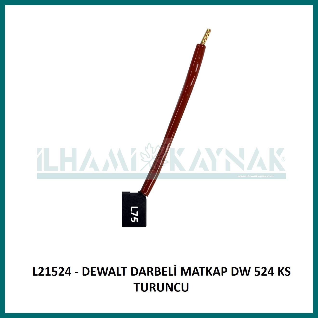 L21524 - DEWALT DARBELİ MATKAP DW 524 KS TURUNCU - 6.3*10*13 mm - 100 Adet