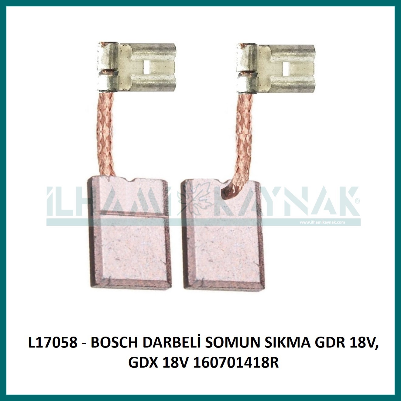 L17058 - BOSCH DARBELİ SOMUN SIKMA GDR 18V, GDX 18V 160701418R - 3*10*14 mm - 100 Adet